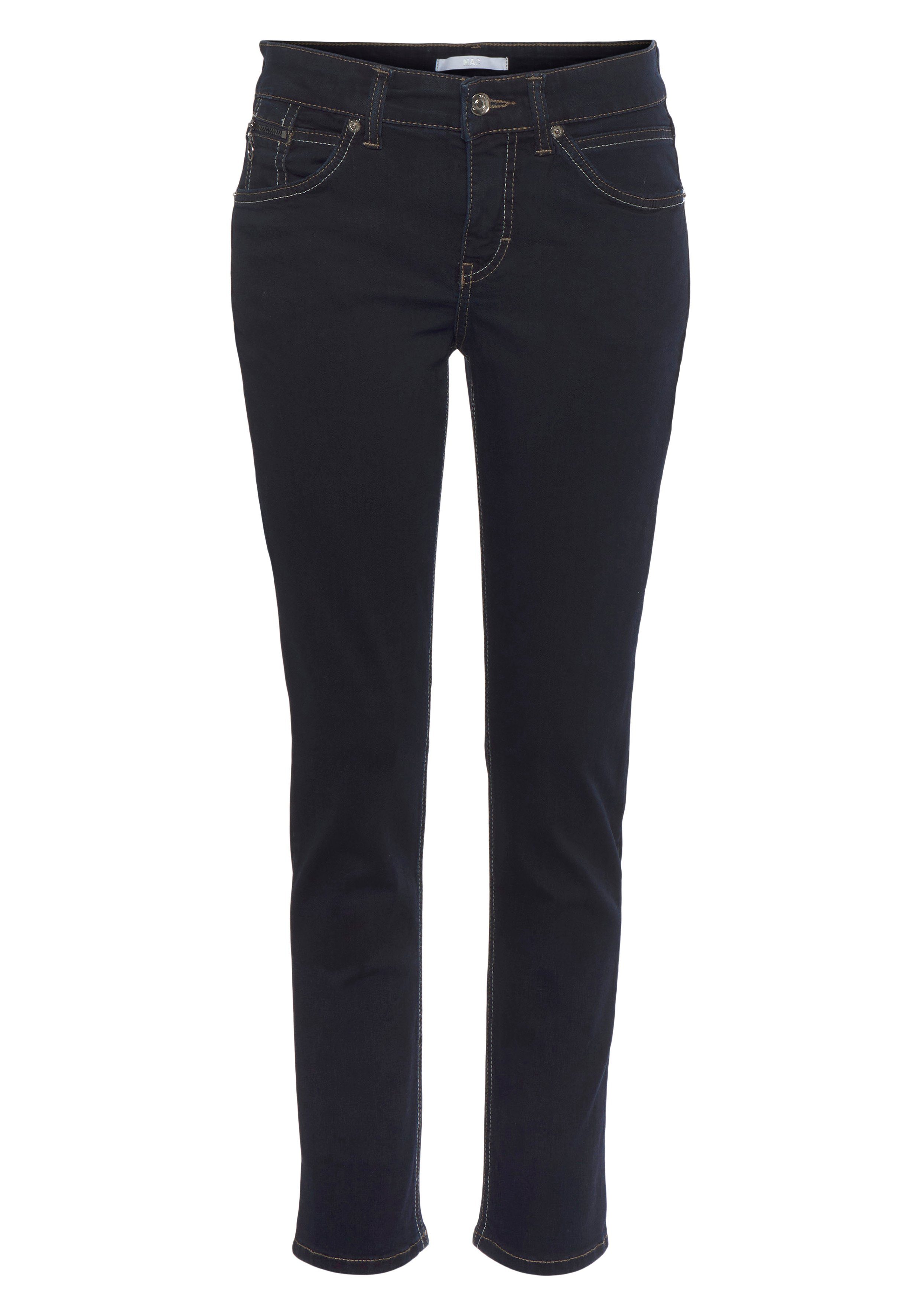 MAC Slim-fit-Jeans, Slim-Fit Jeans von Bein und schmalem Silhouette MAC mit gerader