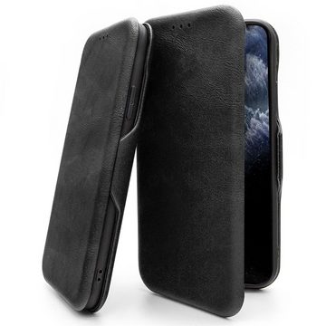 CoolGadget Handyhülle Business Premium Hülle für Huawei P30 Lite 6,2 Zoll, Handy Tasche mit Kartenfach für P30 Lite New Edition Schutzhülle