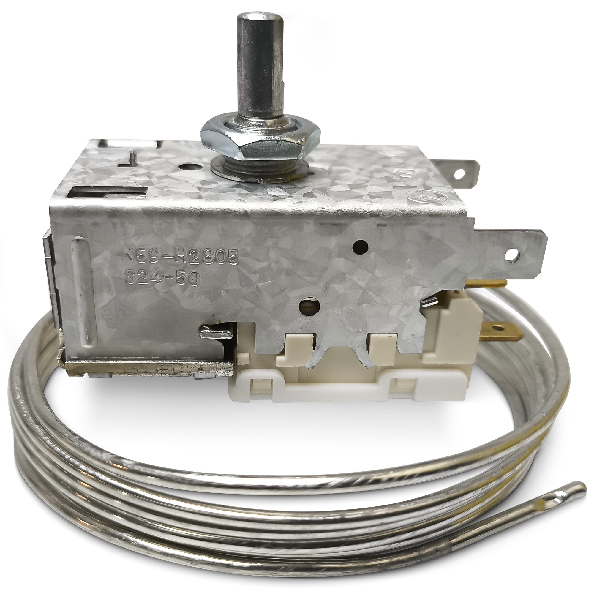 AEG Thermodetektor 226213602/7 Ranco VI112 K59-H2805 Thermostat, universal für Kühlschrank mit automatischer Abtauung