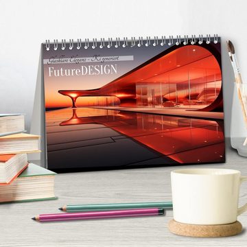 CALVENDO Wandkalender FutureDESIGN (Tischkalender 2024 DIN A5 quer), CALVENDO Monatskalender