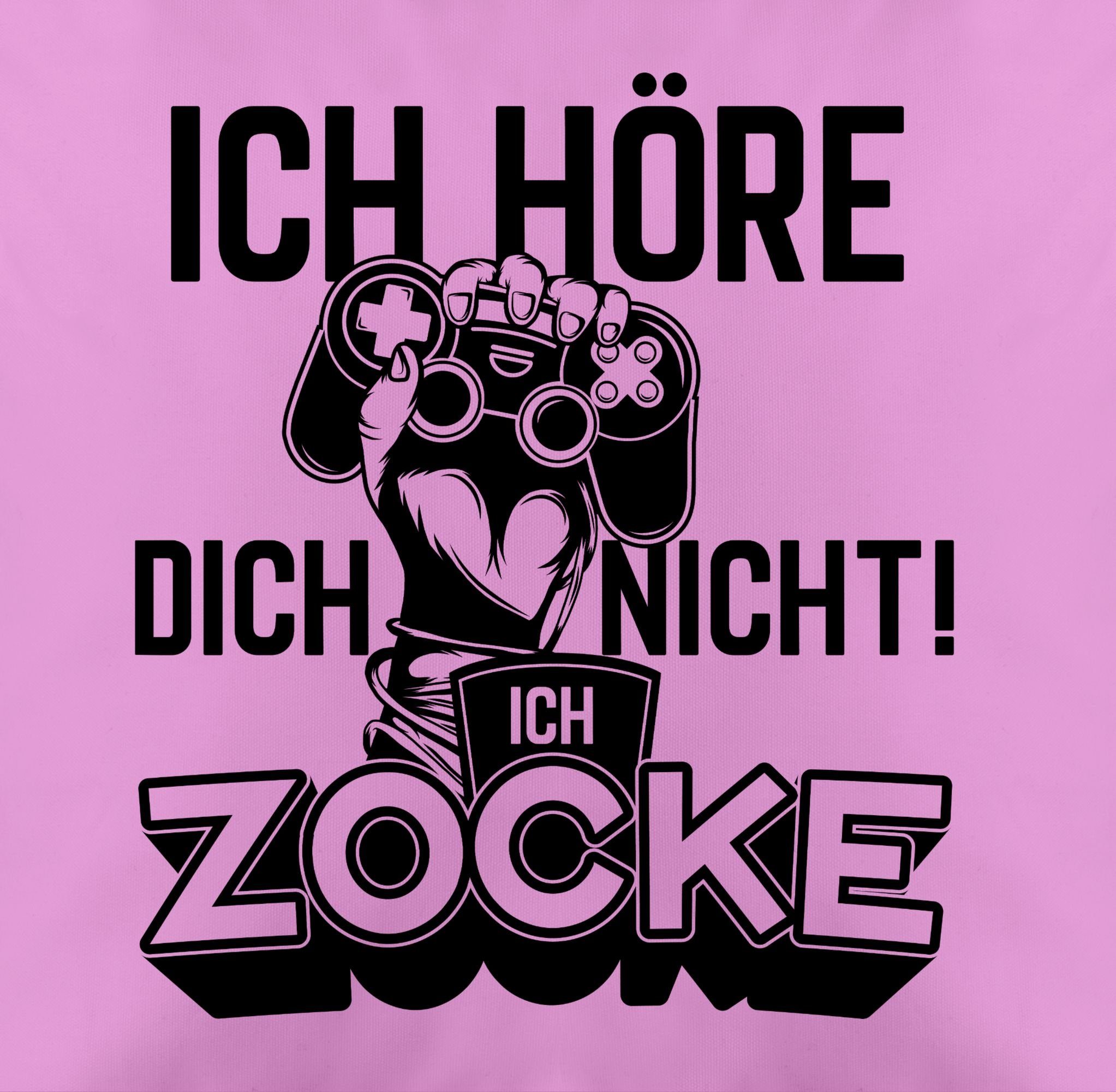 Kissenbezüge (1 Zocker Hobby ich Shirtracer Geschenk dich Geschen, nicht Ich Stück), zocke - Deko-Kissen Nerd Gamer Fun höre