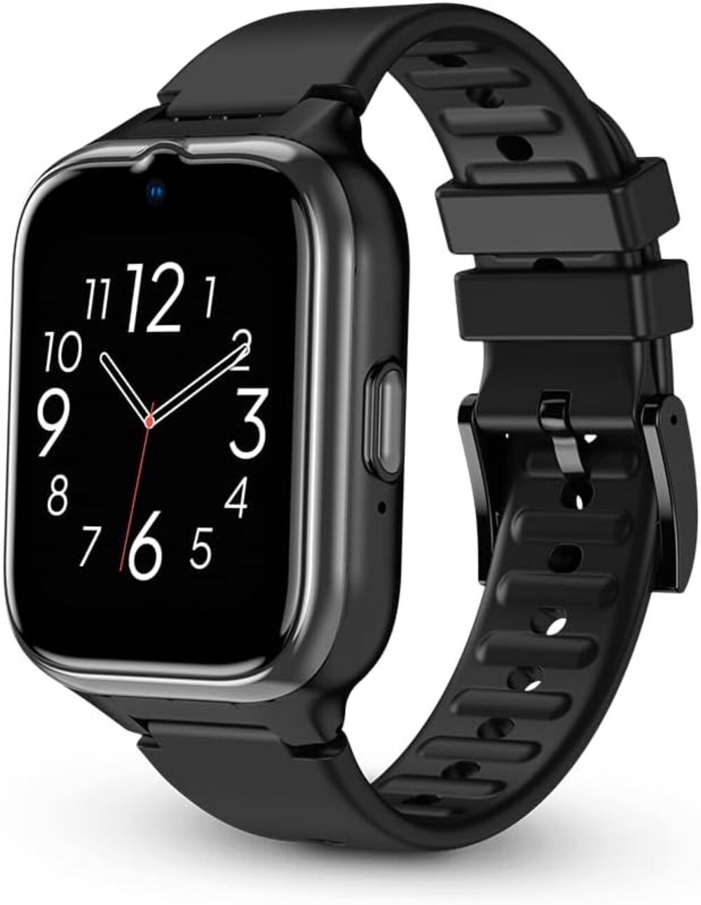 SPC Smartee 4G Senior mit großen Buchstaben, SOS-Taste Smartwatch (1,7 Zoll), GPS und Sicherheitskreis, Anrufen/Videoanrufen, Herzfrequenz