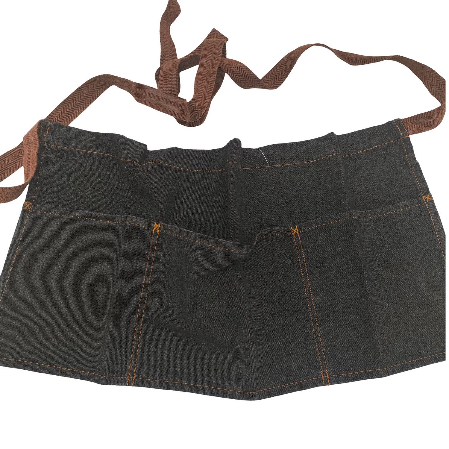 Chef Works Kochschürze Chef Works Taillenschürze Schürze Schwarz Denim One günstig online kaufen