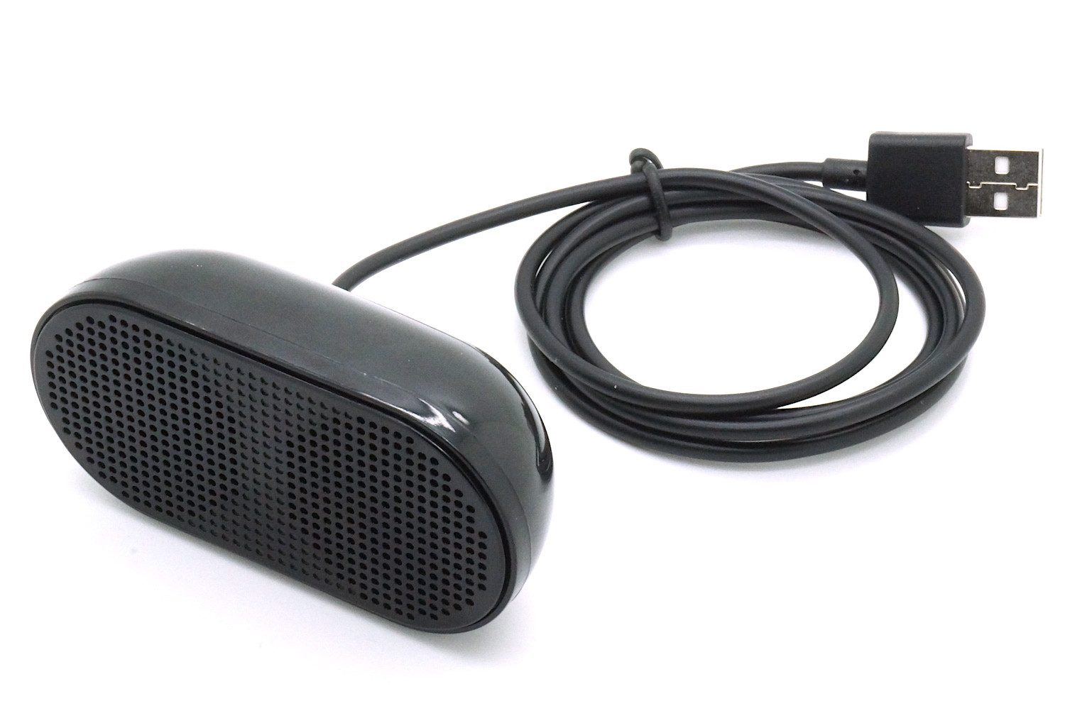 externer USB Mini Lautsprecher, schwarz USB-Adapter