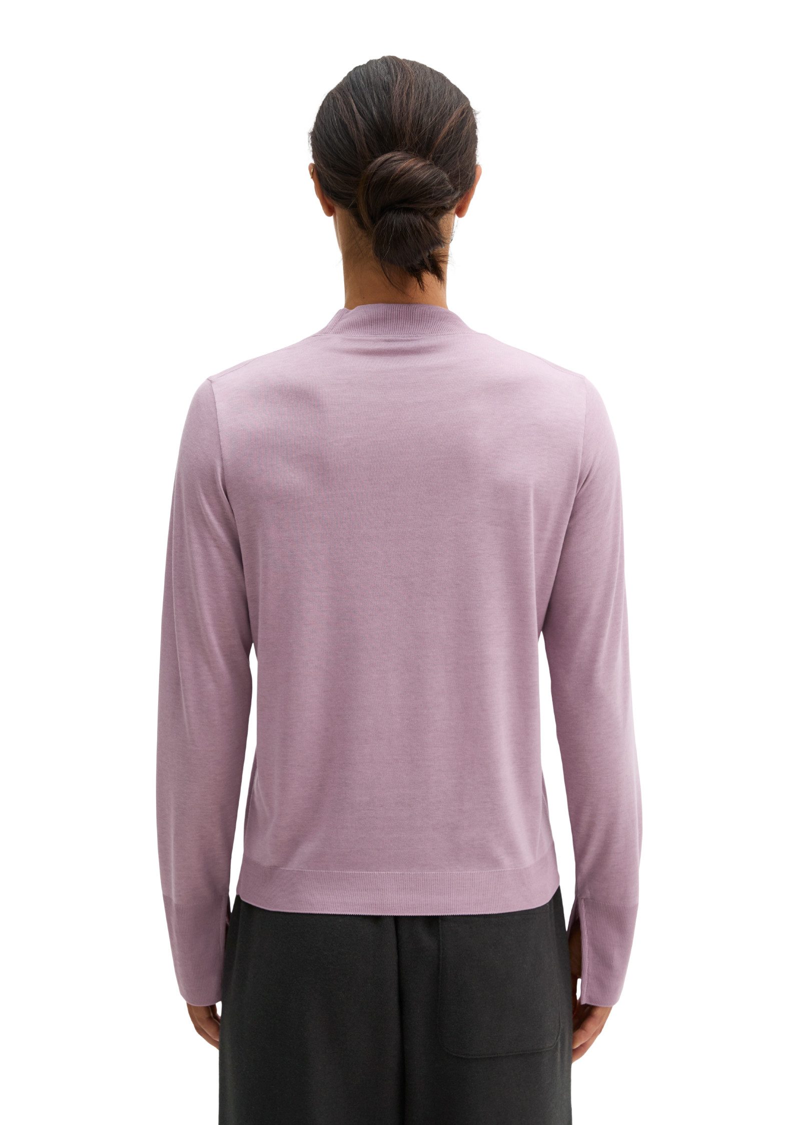 Marc O'Polo Langarmshirt aus TENCEL™ Lyocell-Baumwolle-Mix – Bild 3 von 5