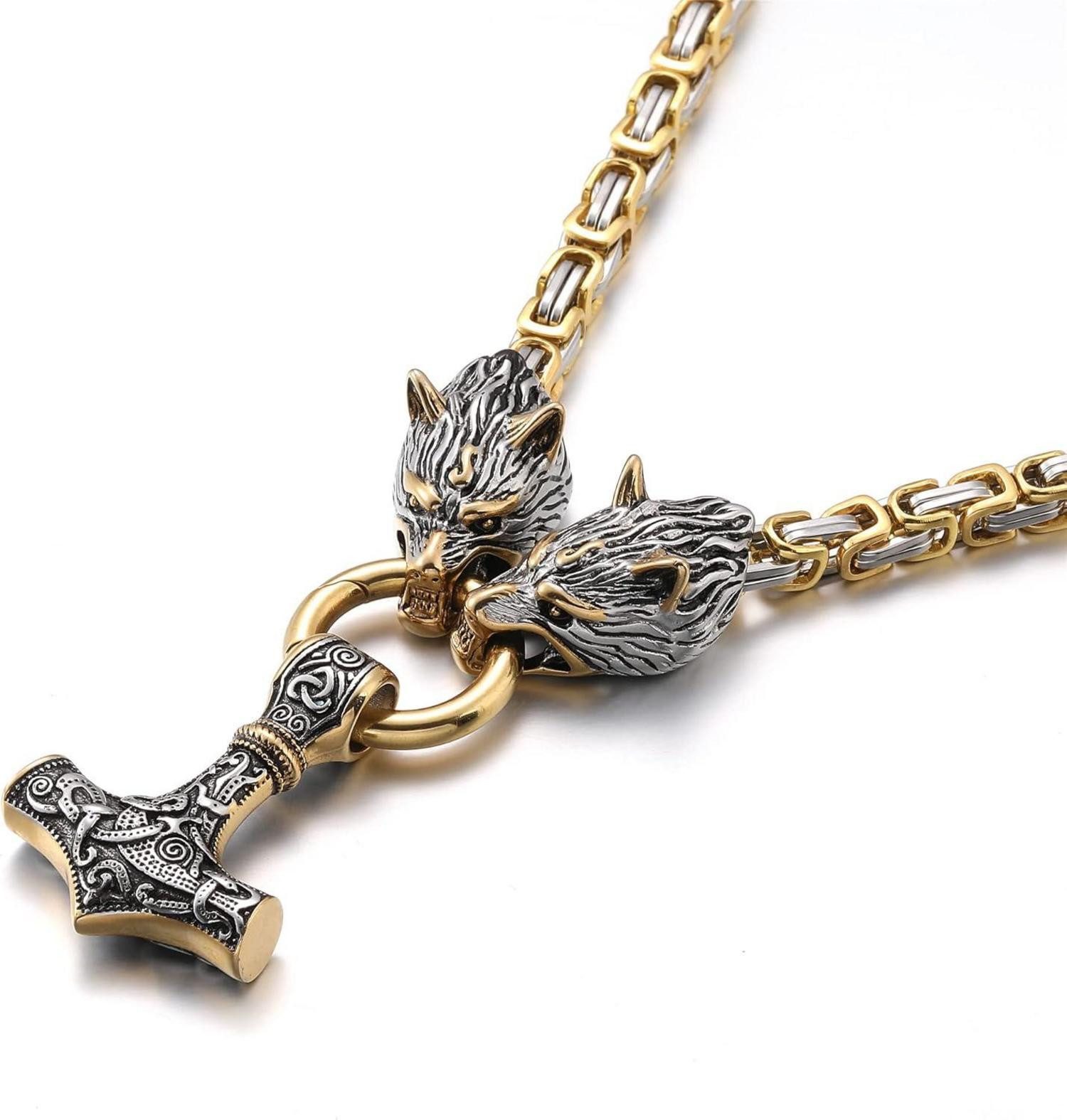 LuxusKollektion Kette und Anhänger Set Wikinger günstig online kaufen