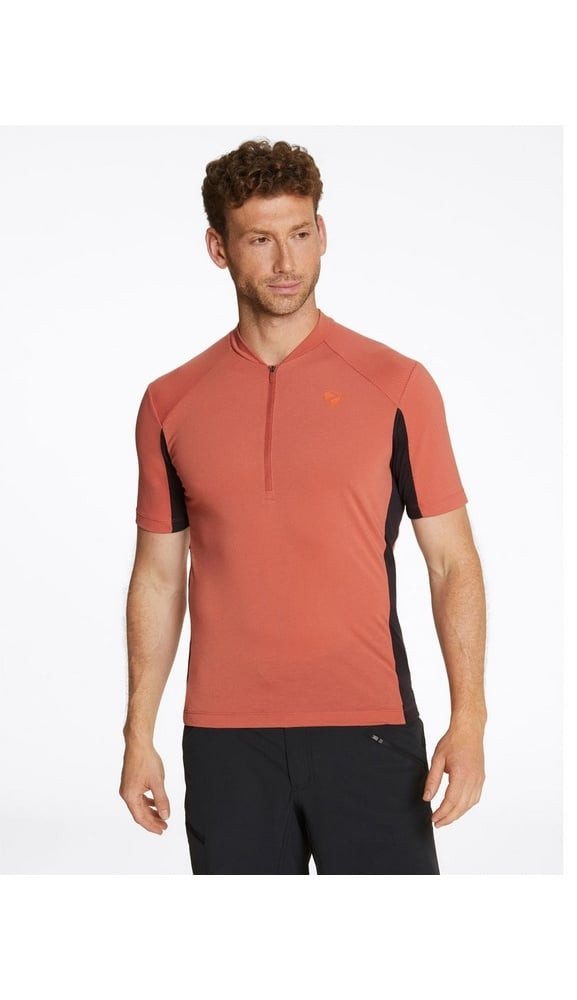 Ziener T-Shirt Fahrrad-Shirt Nadex (Front-Reißverschluss, Mesheinsätze)