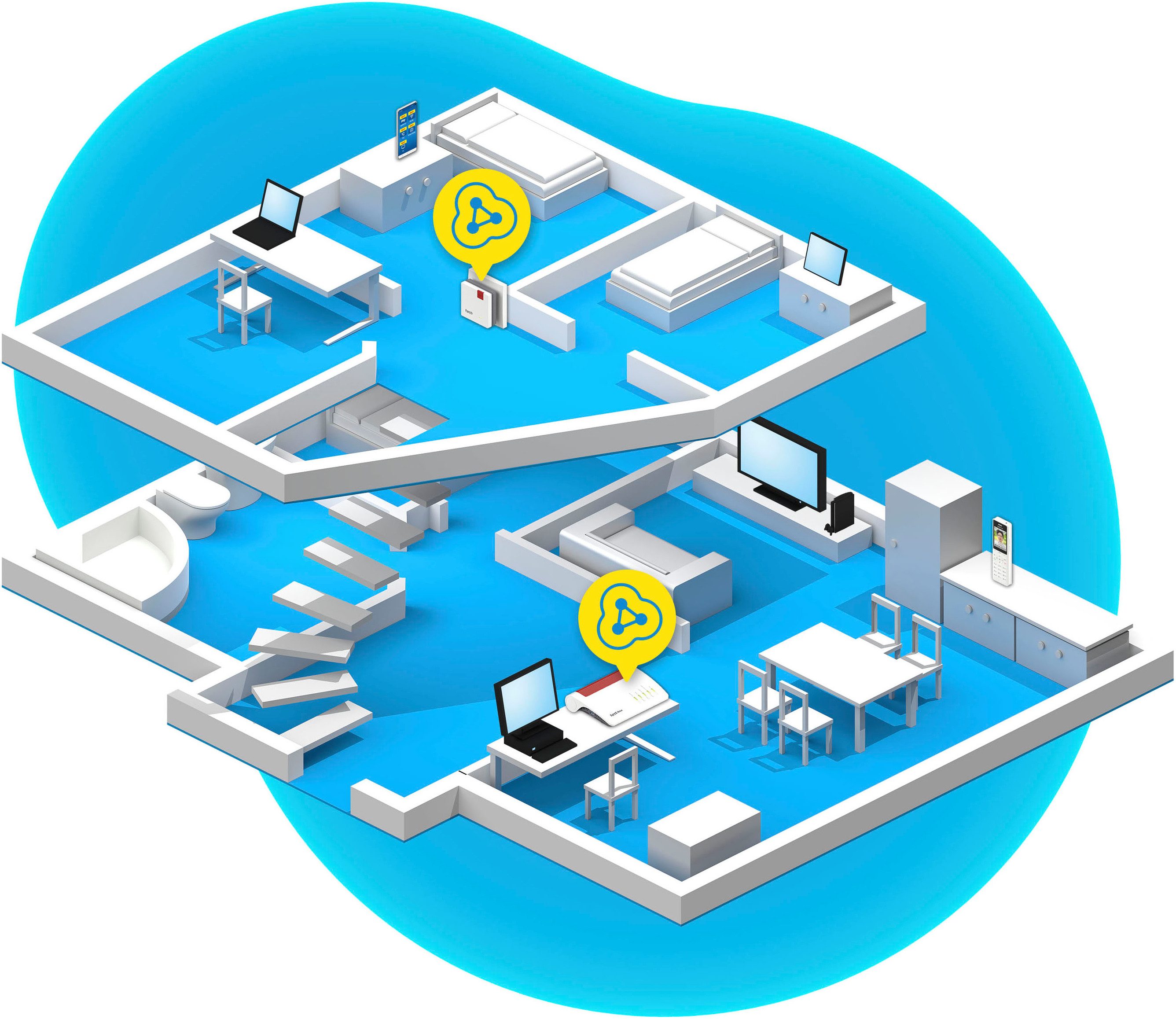 AVM FRITZ!Repeater 600 WLAN-Repeater