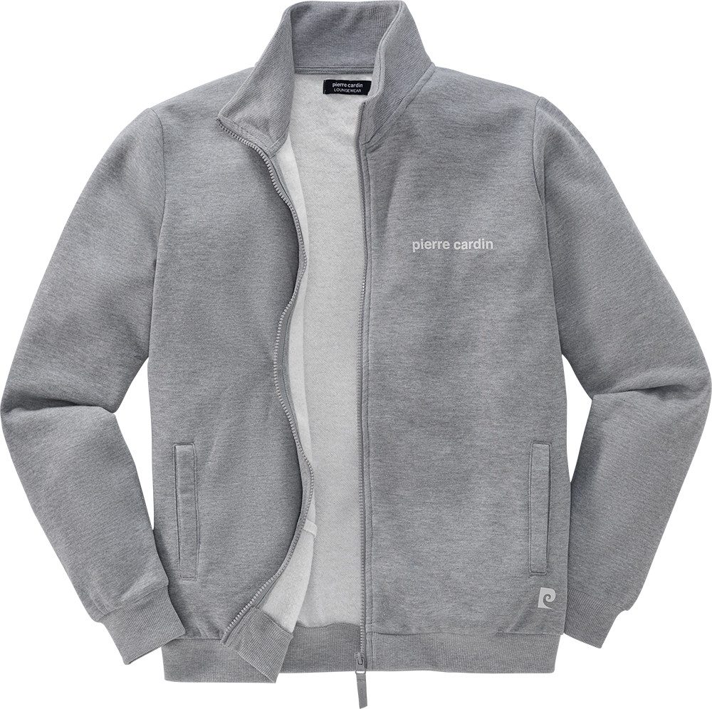 Pierre Cardin Sweatjacke Zeitloser Freizeit-Klassiker aus hochwertigem Material-Mix – Bild 5 von 5