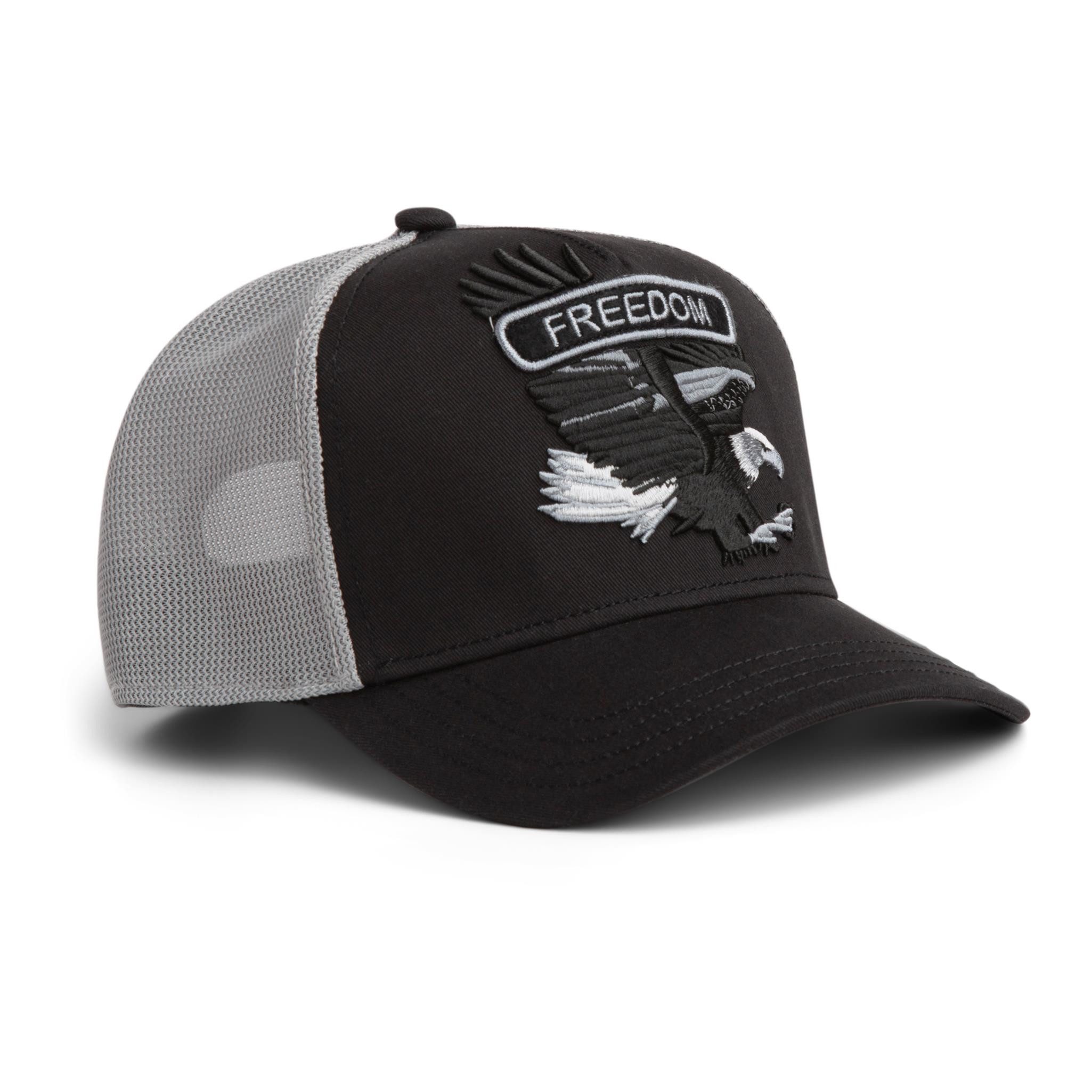 GOORIN Bros. Trucker Cap Goorin Bros. Classic Rocker - Freedom Trucker Cap Void (Basecap, Basecap, Trucker Kappe, Meshcap)
