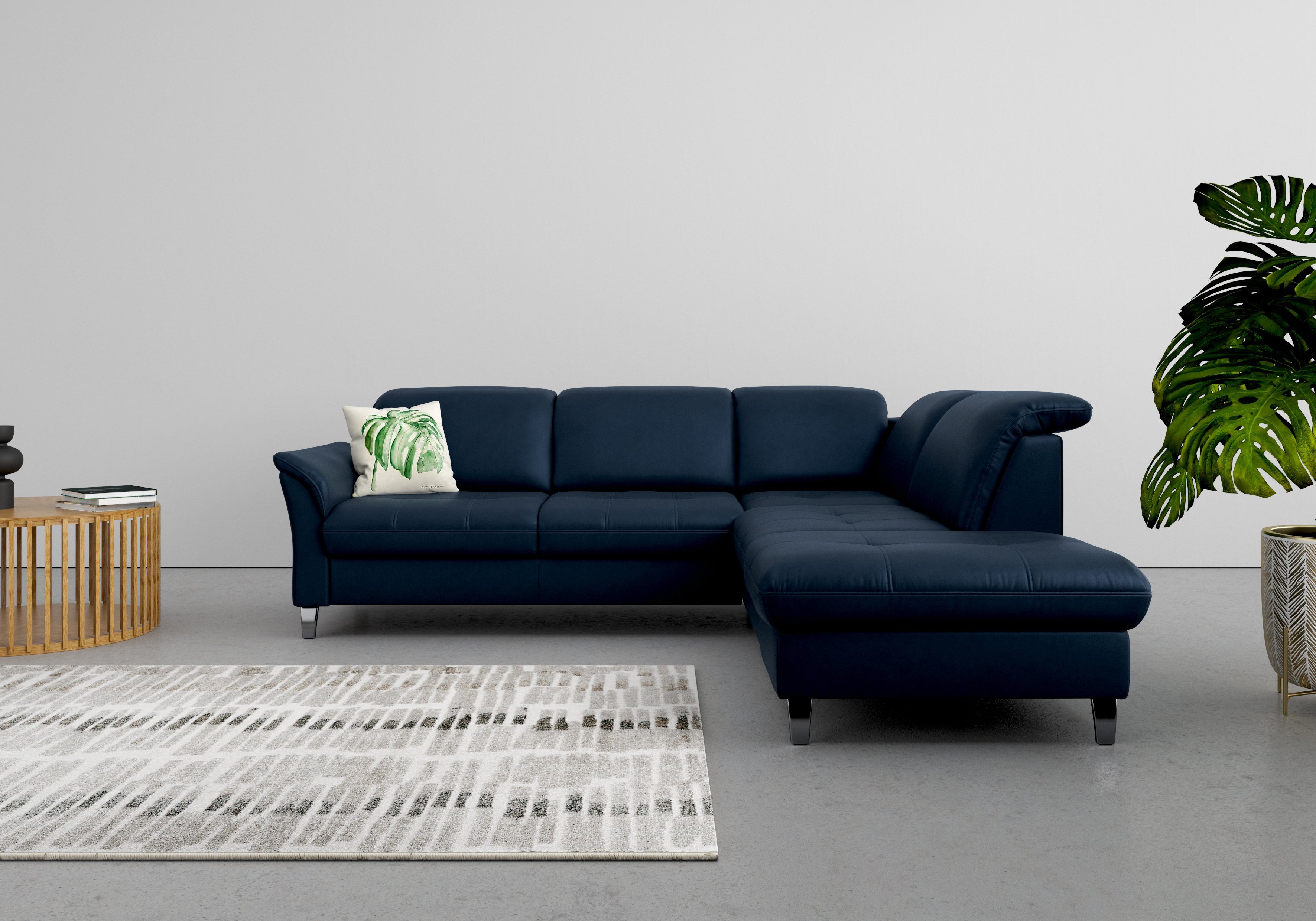 Ecksofa Stauraum sit&more Maggiore, mit Bettfunktion wahlweise Kopfteilverstellung, und