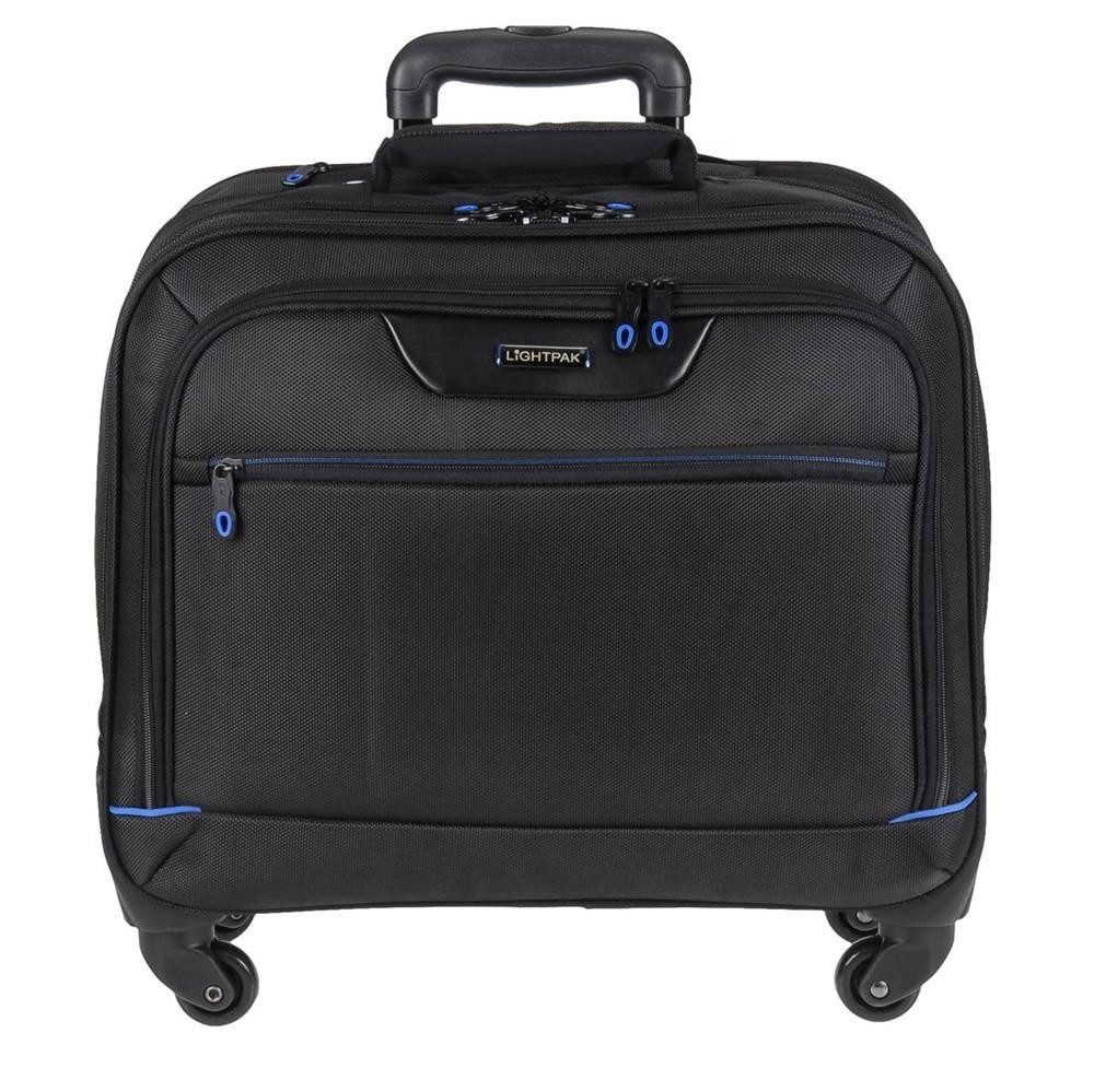 LIGHTPAK® Aktenkoffer Star, 4 Rollen, Business-Trolley, Aktentasche, Pilotenkoffer