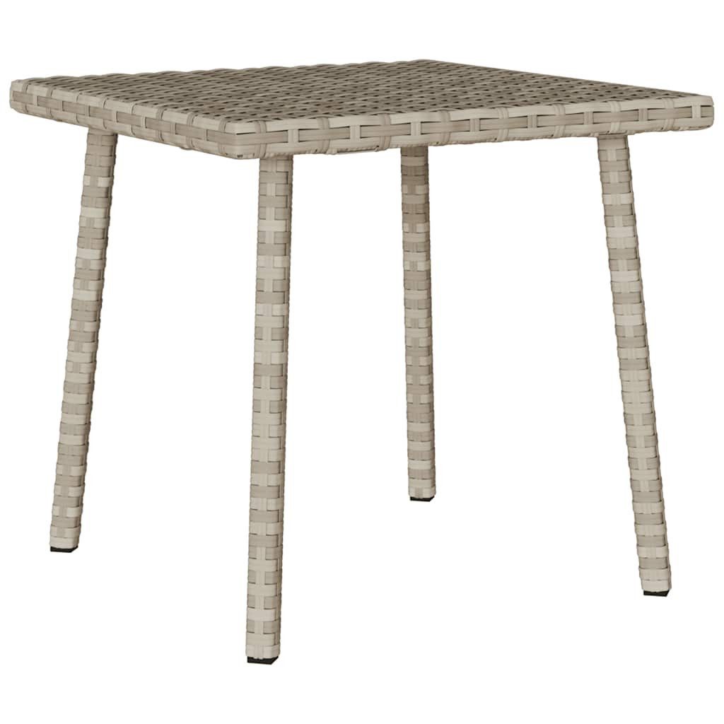 vidaXL Gartentisch Garten-Couchtisch Rechteckig Hellgrau 40x40x37 günstig online kaufen