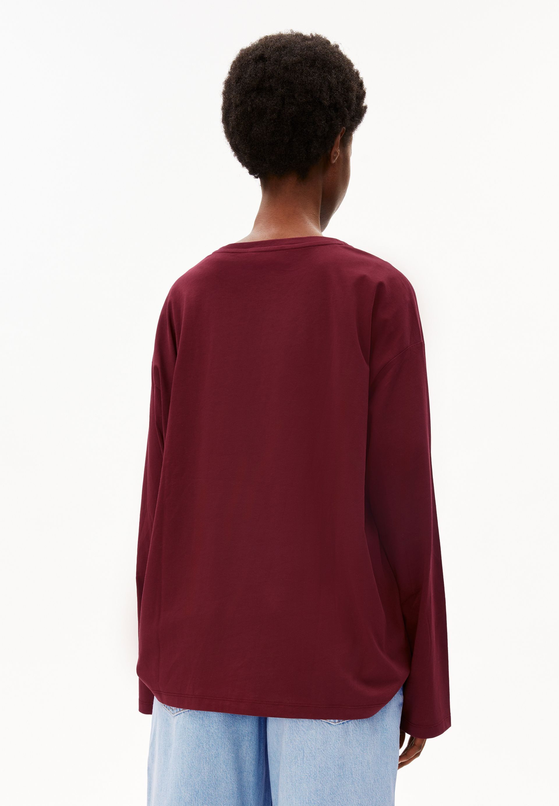 Armedangels Longsleeve ICONIC Å FIETAA Longsleeve aus Bio-Baumwolle Oversized Fit – Bild 4 von 5