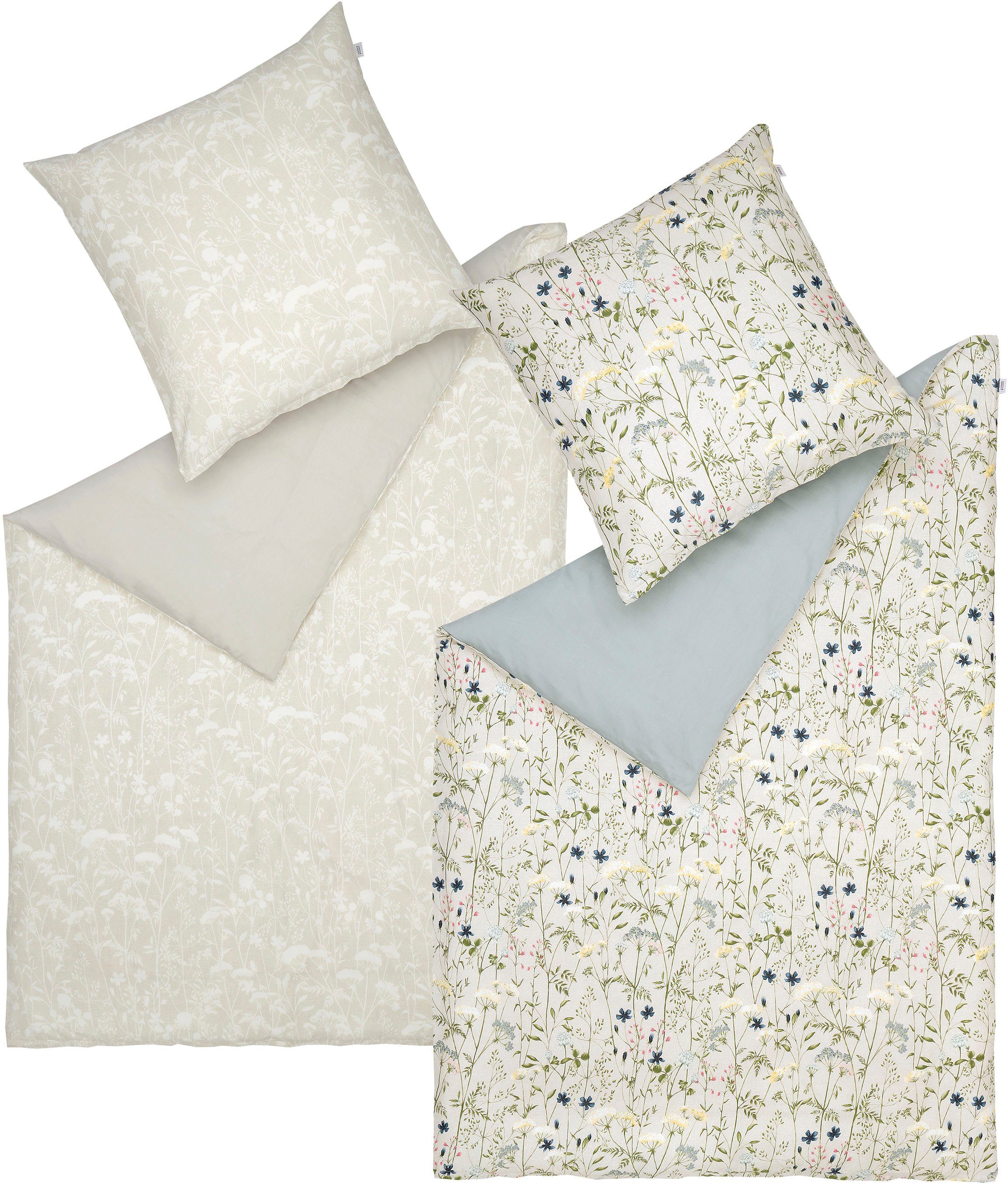 SCHÖNER WOHNEN-Kollektion Bettwäsche Herbarium, Satin, 2 teilig, Satin Qualität – Bild 4 von 5