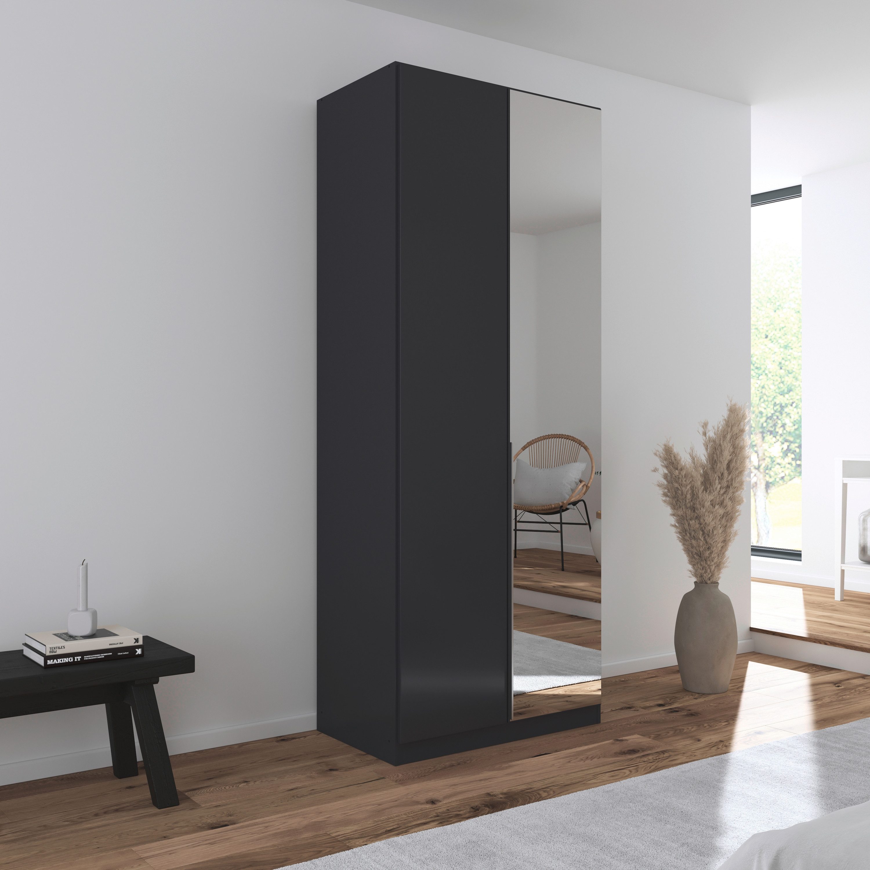 rauch Drehtürenschrank Kleiderschrank Schrank Garderobe AGORDO mit Dekor- o günstig online kaufen