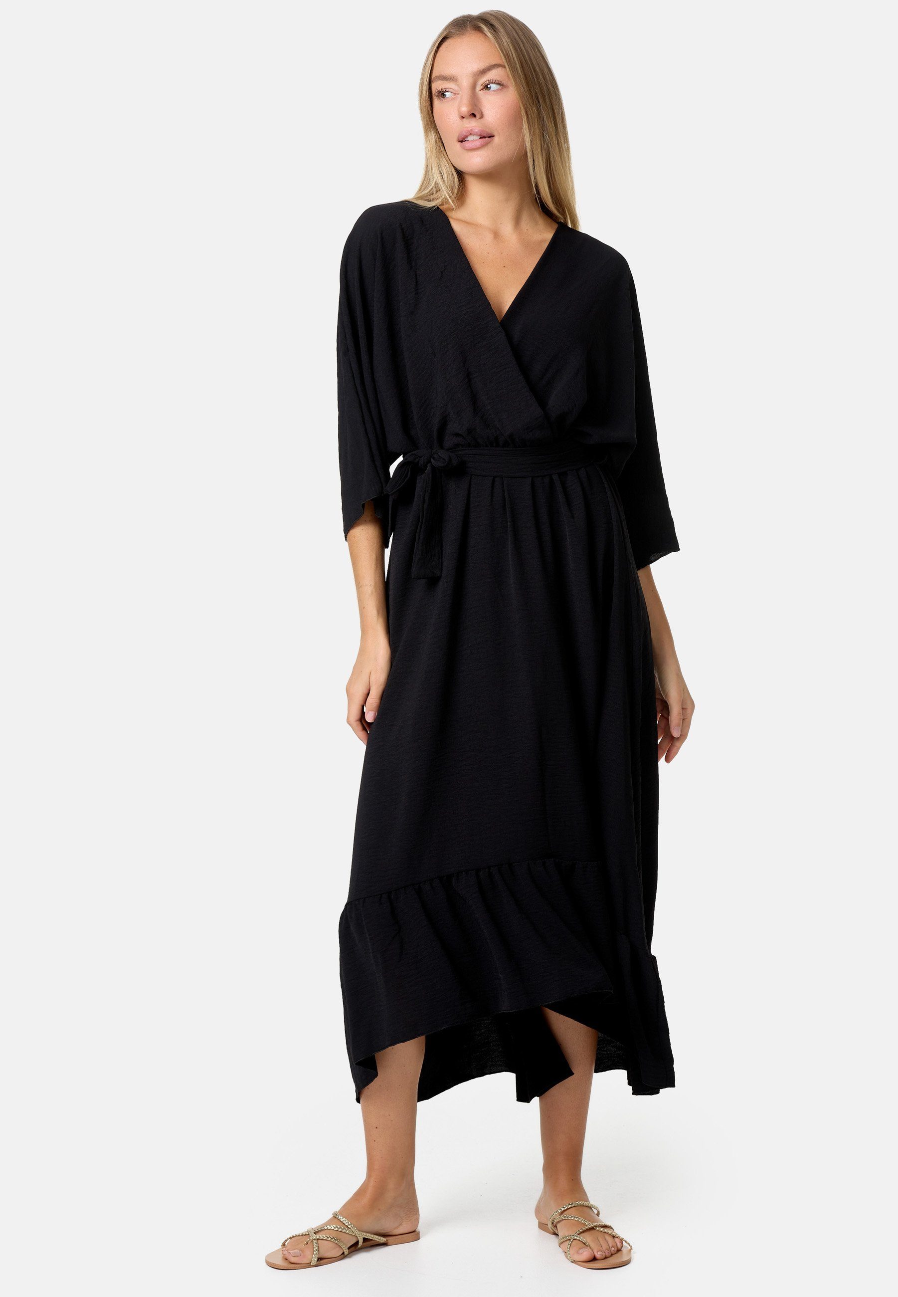 Rayshyne Maxikleid PM-25 (Midi Wickelkleid Optik günstig online kaufen