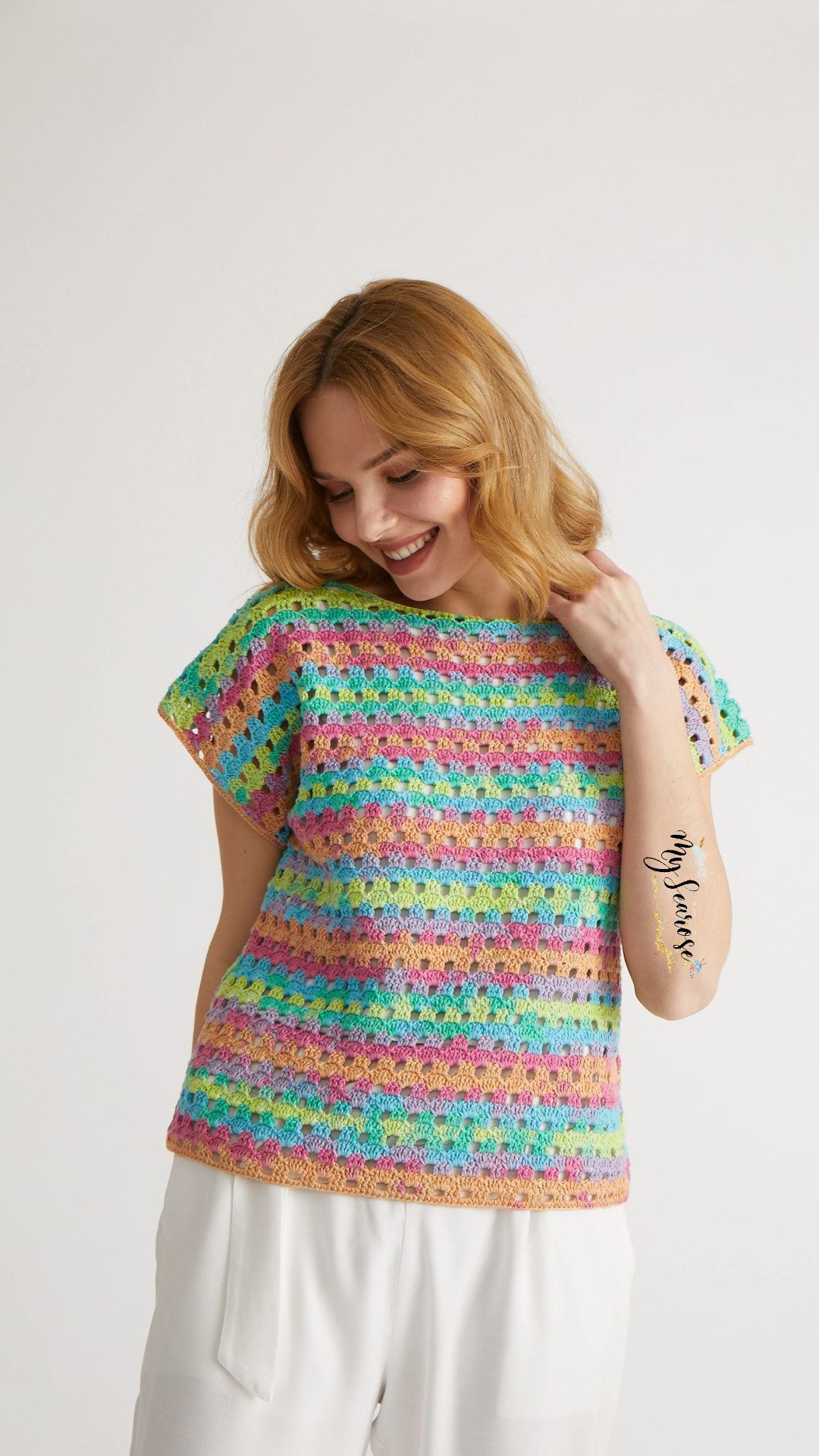 Alize 5 x ALIZE Bella Batik Häkelwolle, 360 m, Handstrickgarn, 100% Baumwolle,Farbverlauf
