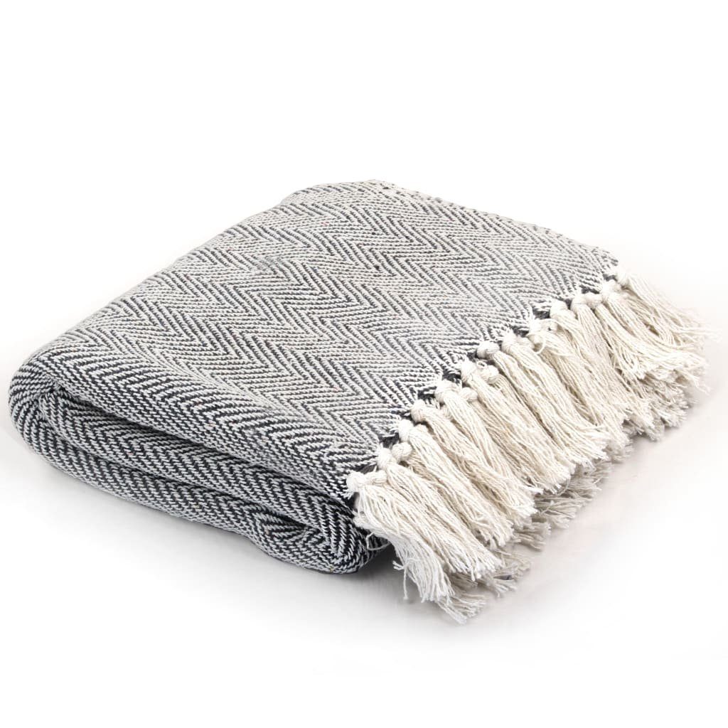 Plaid Kuscheldecke mit Fransen, trendigen Design,aus günstig online kaufen
