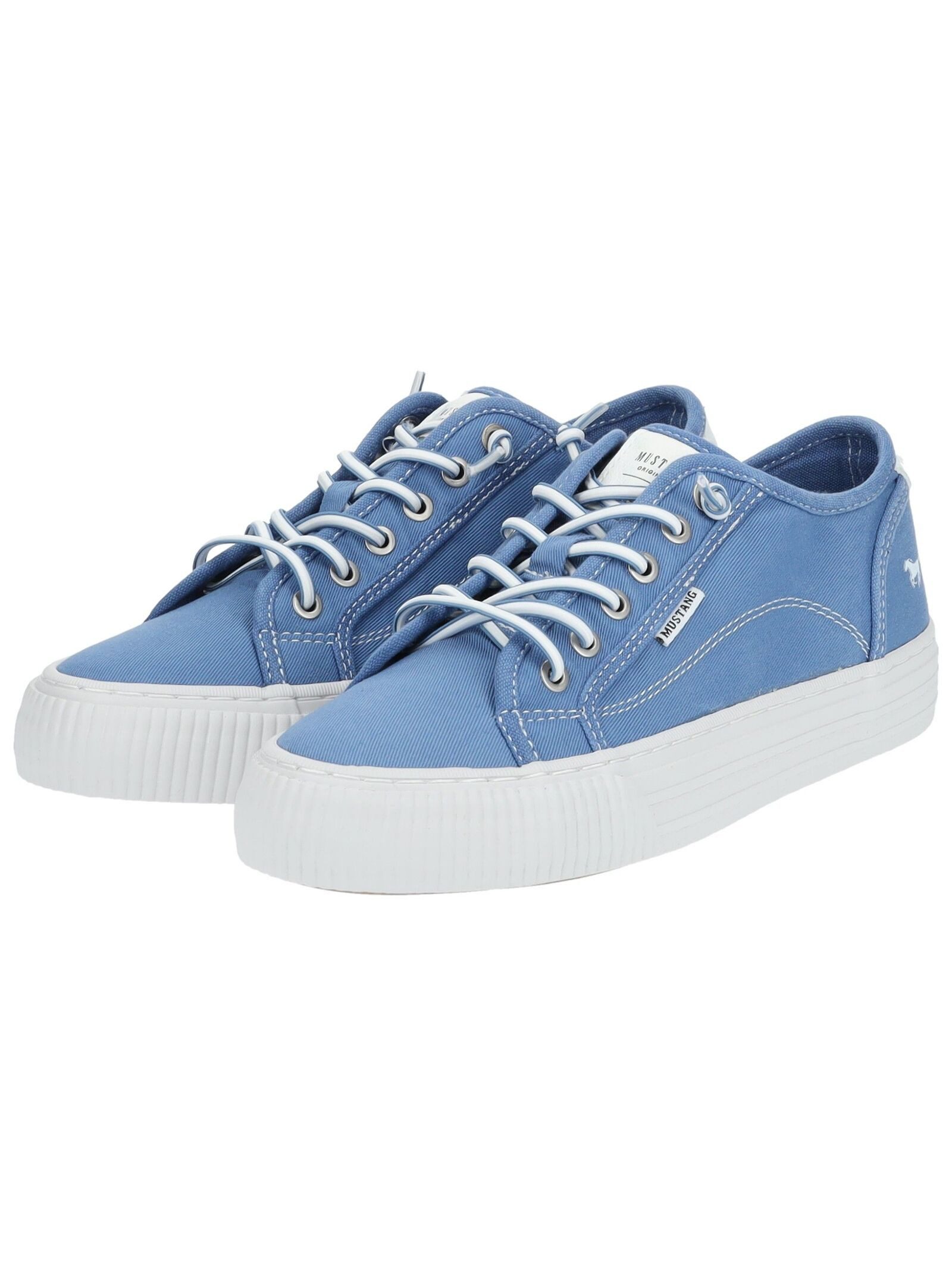 MUSTANG Sneaker Lederimitat/Textil . Sneaker (1-tlg)