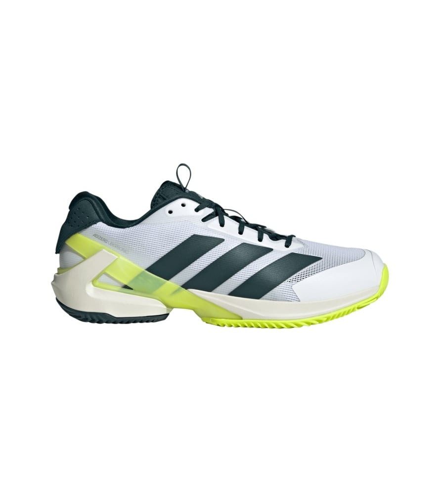 adidas Performance Adizero Ubersonic 5 Clay/Sandplatz weiss/grün/lime Herren Tennisschuh