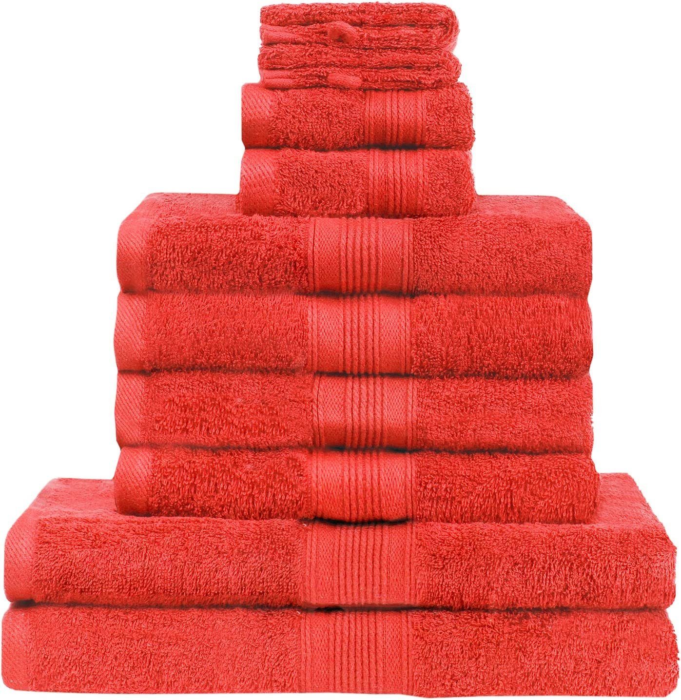 GREEN MARK Textilien Handtuch Set 10er-Set Premium Frottier Handtuch-Set, 1 günstig online kaufen