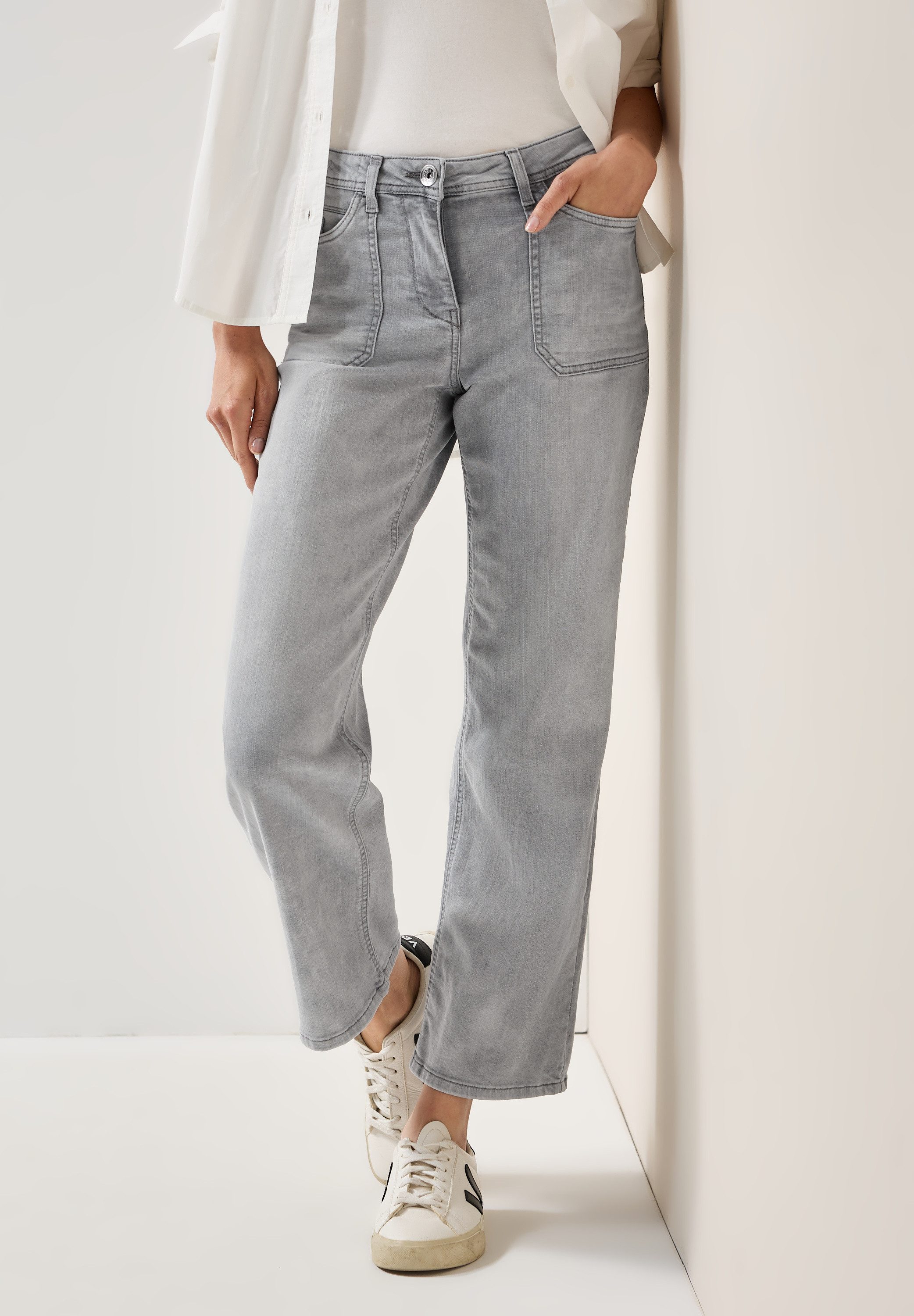 CECIL Loose-fit-Jeans Style Neele mit hoher günstig online kaufen