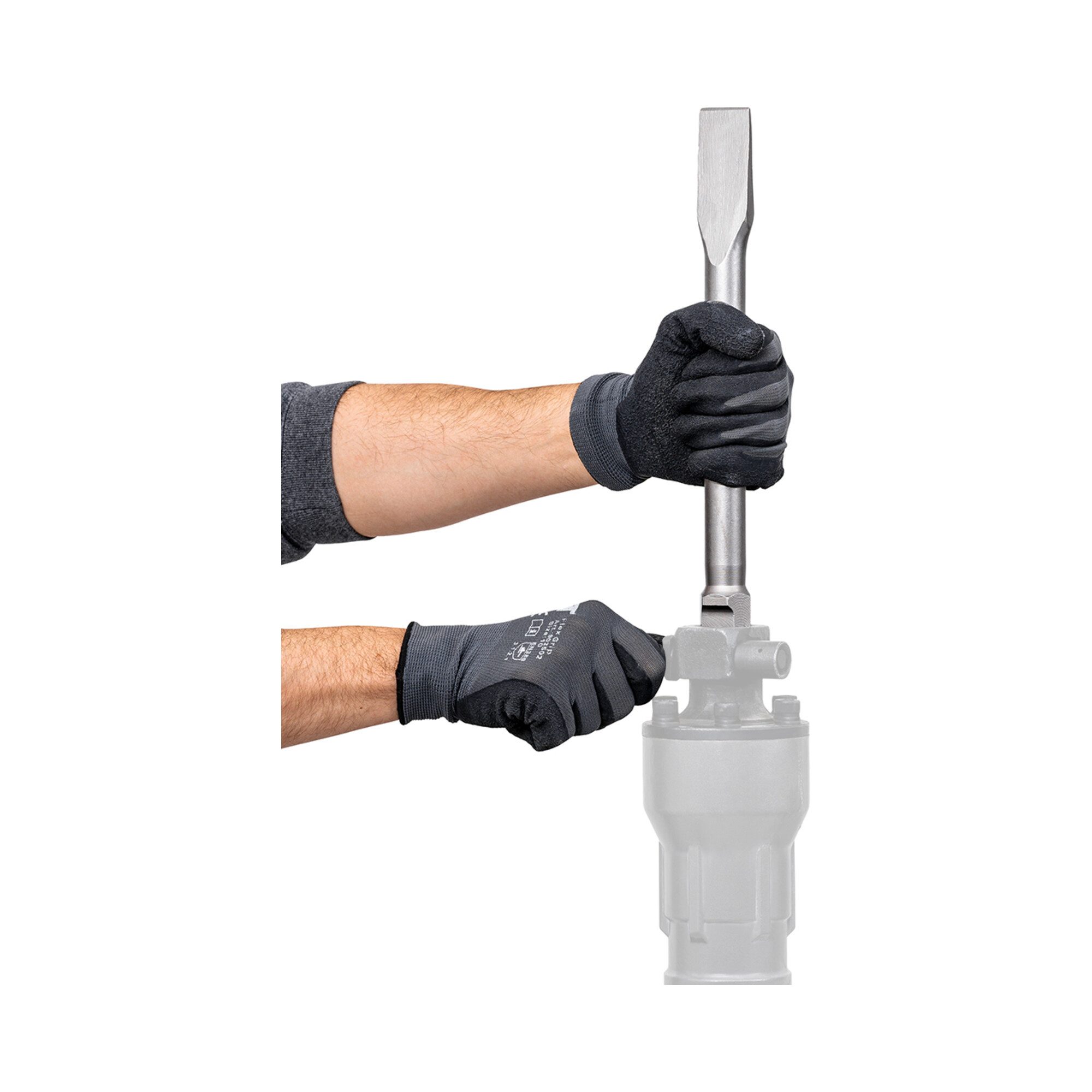 Stier Universalbohrer STIER SDS-HEX Flachmeißel Set 35/50 x 410 mm Stahl für Abbruchhammer v