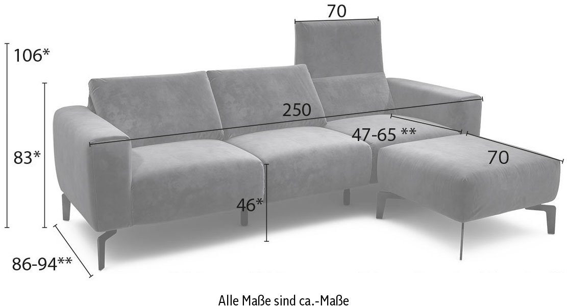 Sitzhärte, 3-Sitzer Cosy1, Teile, Sitzhöhe Spar-Set Sensoo 2 verstellbare Sitzposition,