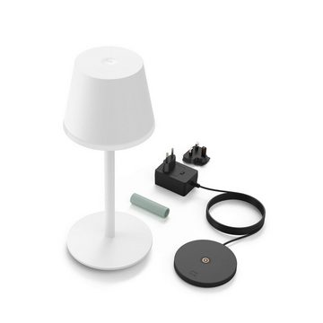 Philips Hue LED Tischleuchte White & Color Ambiance Go Tragbare Tischleuchte, LED fest integriert