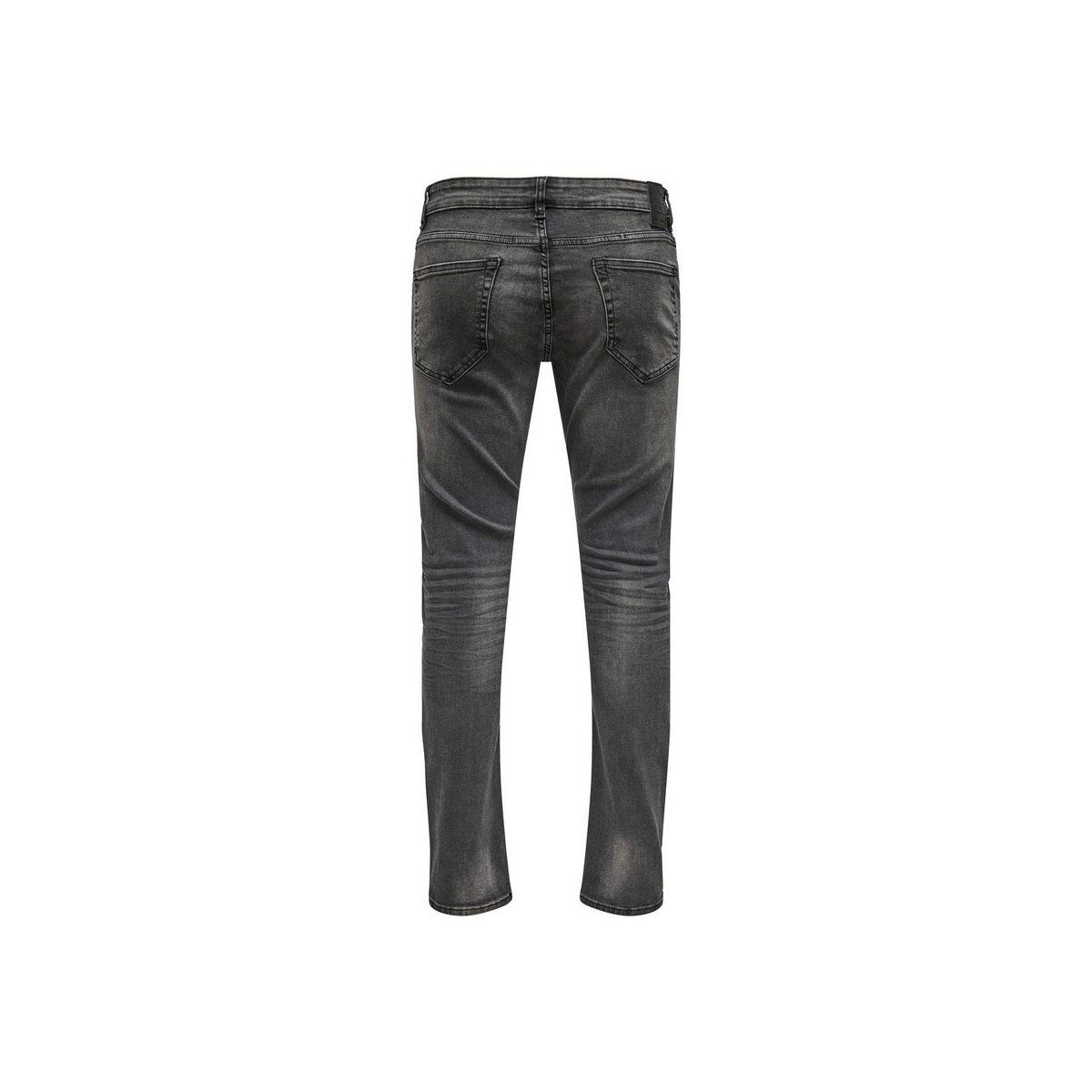 ONLY (1-tlg) schwarz 5-Pocket-Jeans