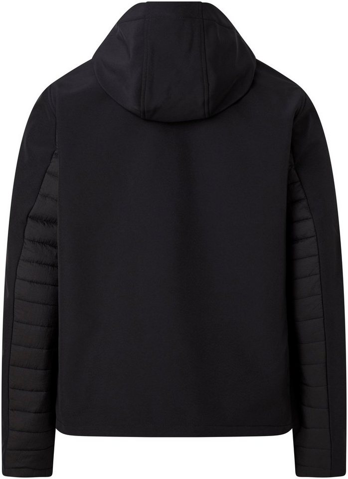 Calvin Klein Outdoorjacke QUILTED MIX MEDIA JACKET HOOD