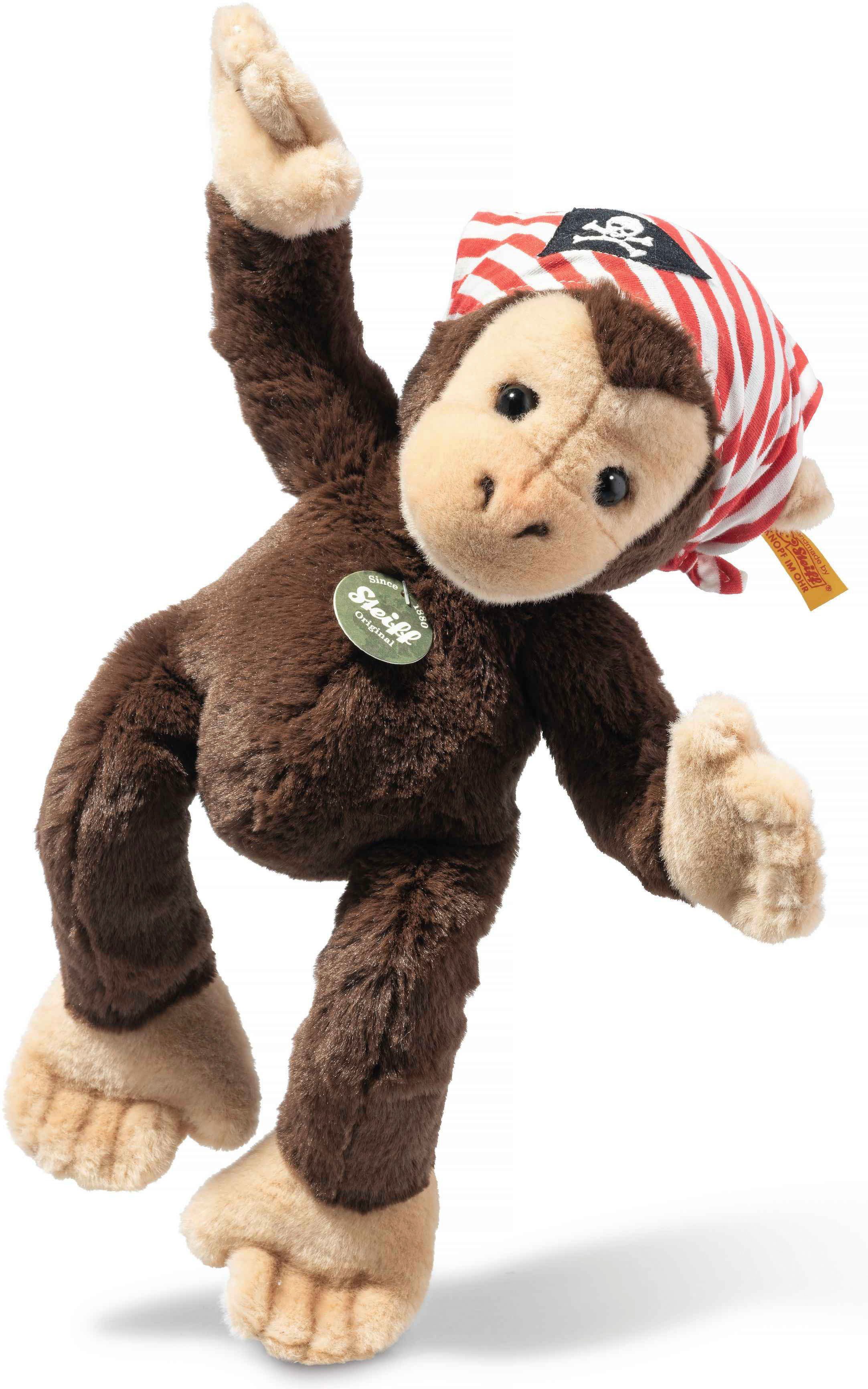 Steiff Kuscheltier Teddies for Flaschen Schlenker-Affe, recycelten PET tomorrow aus Scotty