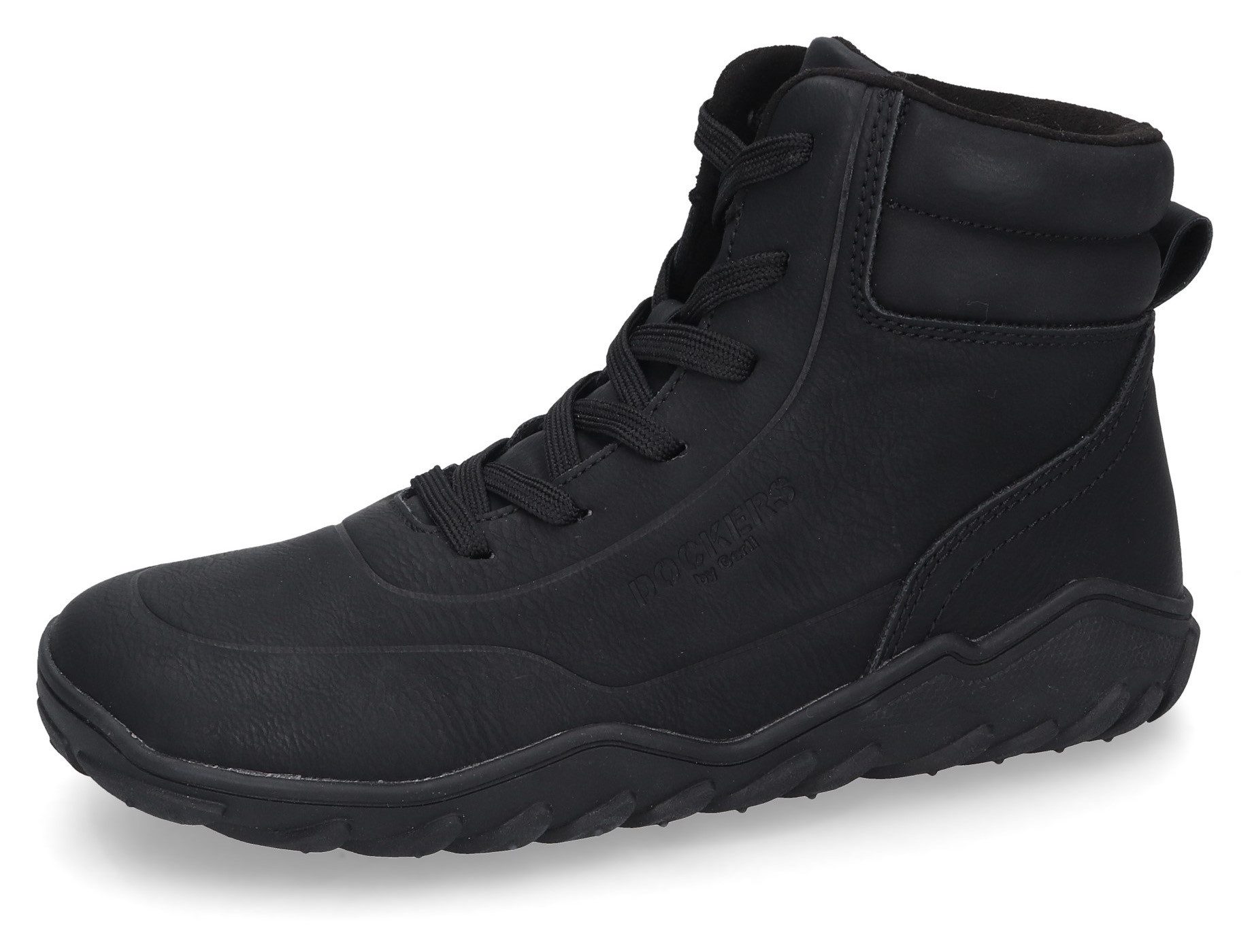 Dockers by Gerli Schnürboots Barfußschuh, High Top Sneaker mit Leight Weight Sohle