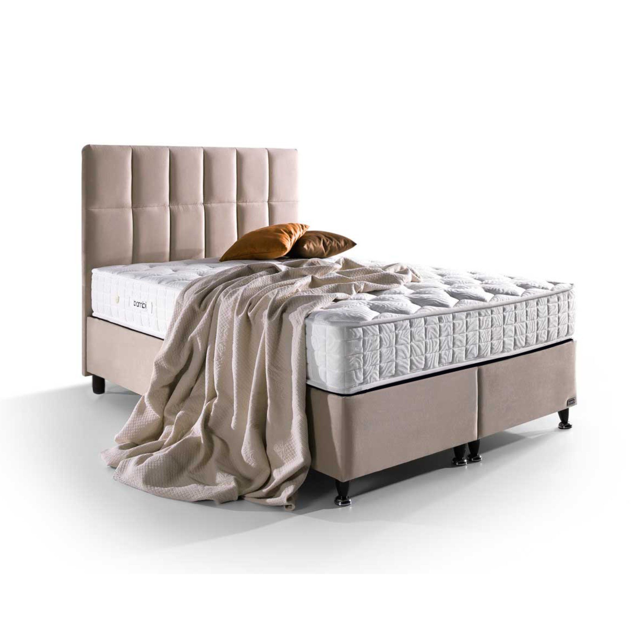gowoll Boxspringbett Funktionsbett mit Bettkasten Kopfteil Boxspringbett 180x200 - 90x200