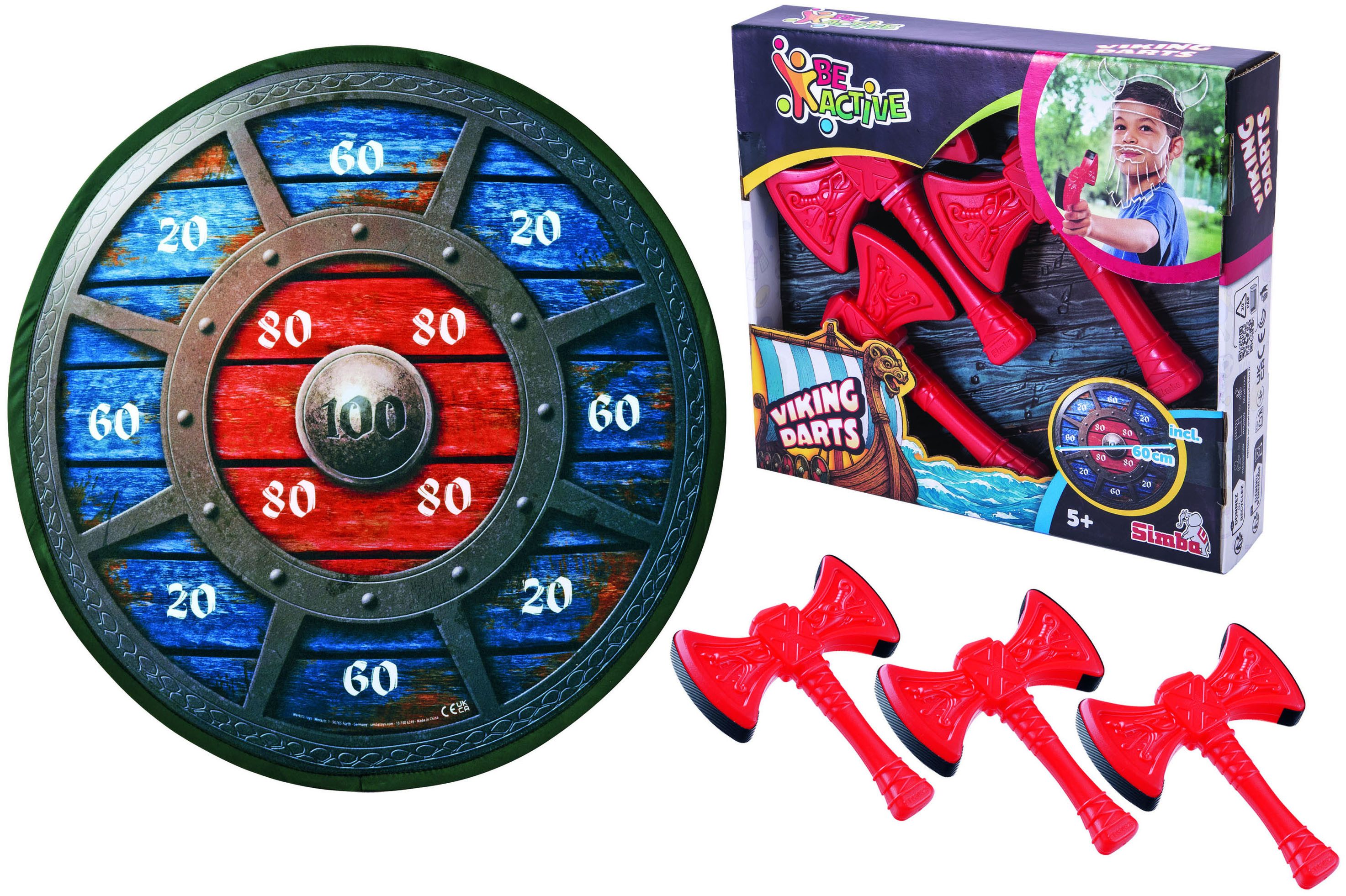 SIMBA Spiel Wikinger-Dart, Wurfspiel