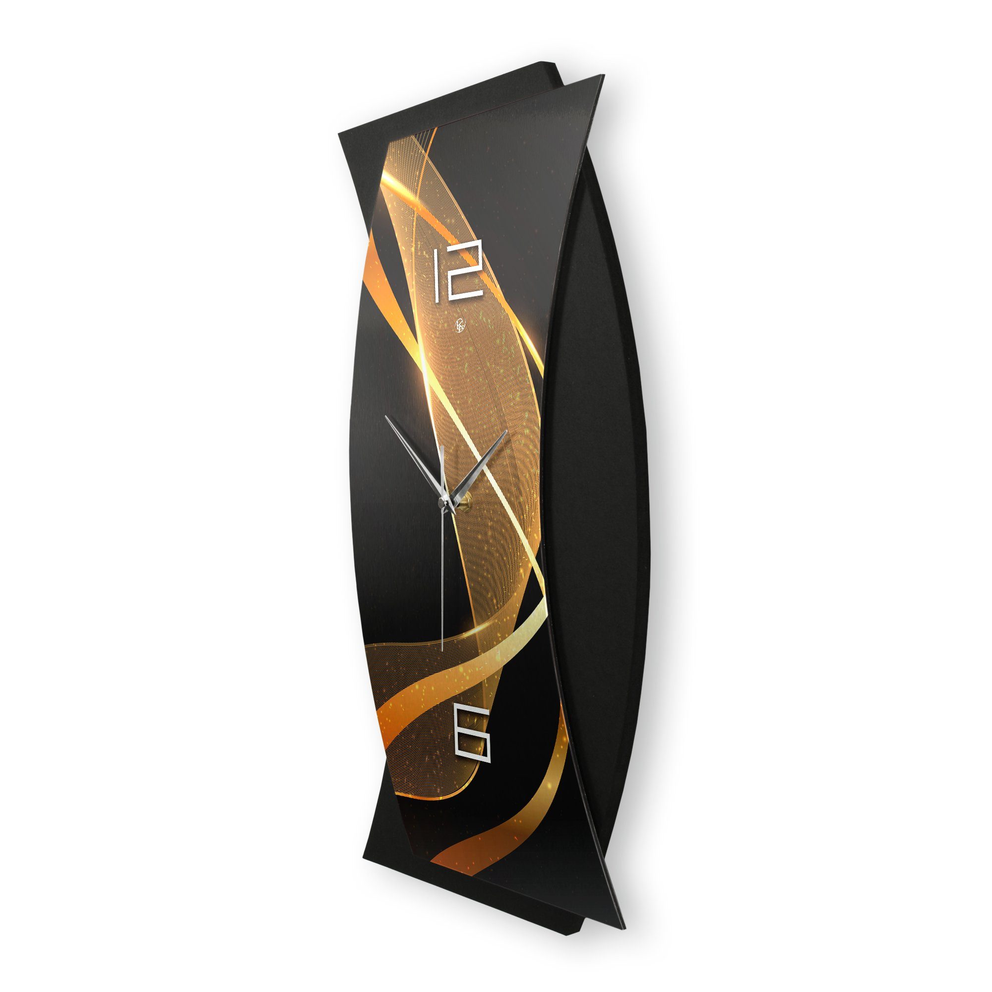 Kreative Feder Wanduhr 3D Designer-WANDUHR Dynamic günstig online kaufen