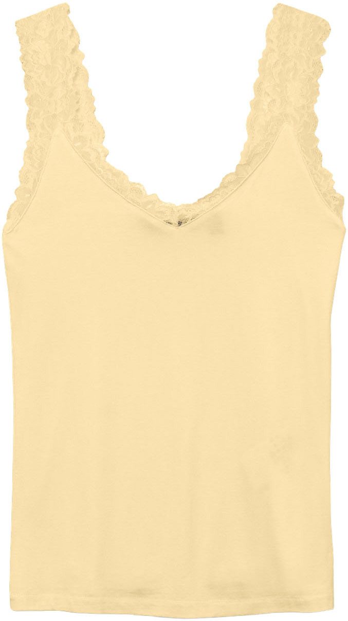 Vero Moda Spitzentop VMROSA SL TOP JRS NOOS Viskosemischung