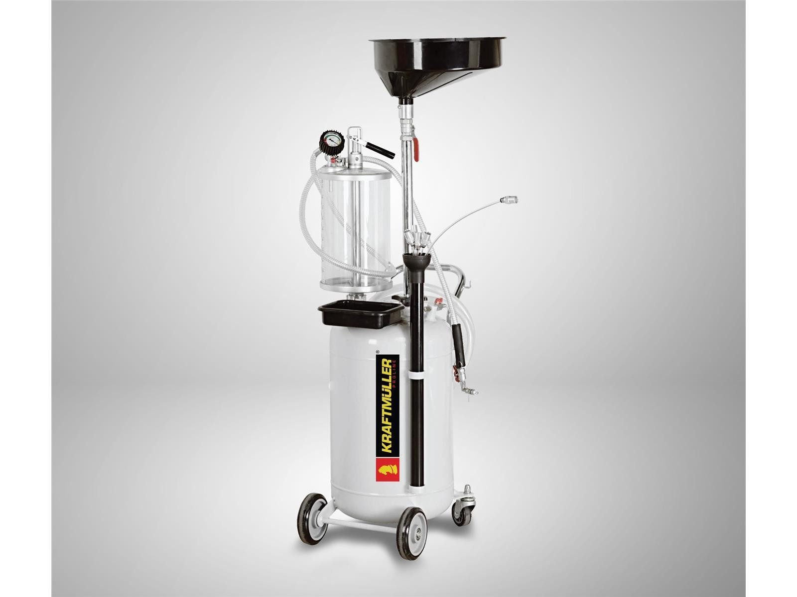 KraftMüller Ölauffangwanne KraftMüller 70L+10L Ölabsauggerät