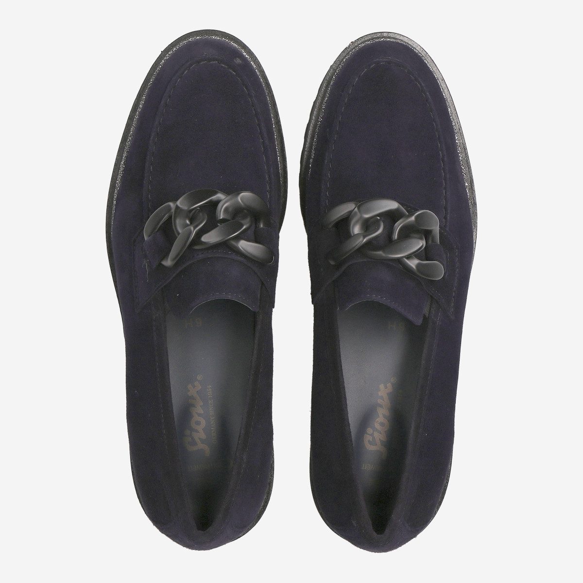 SIOUX Sioux 69532 MEREDITH-744-H, Slipper & Mokassin, Blau, Damen Slipper