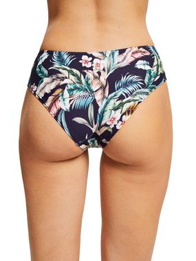 Esprit Bikini-Hose Recycelt: Shorts mit Tropical-Print