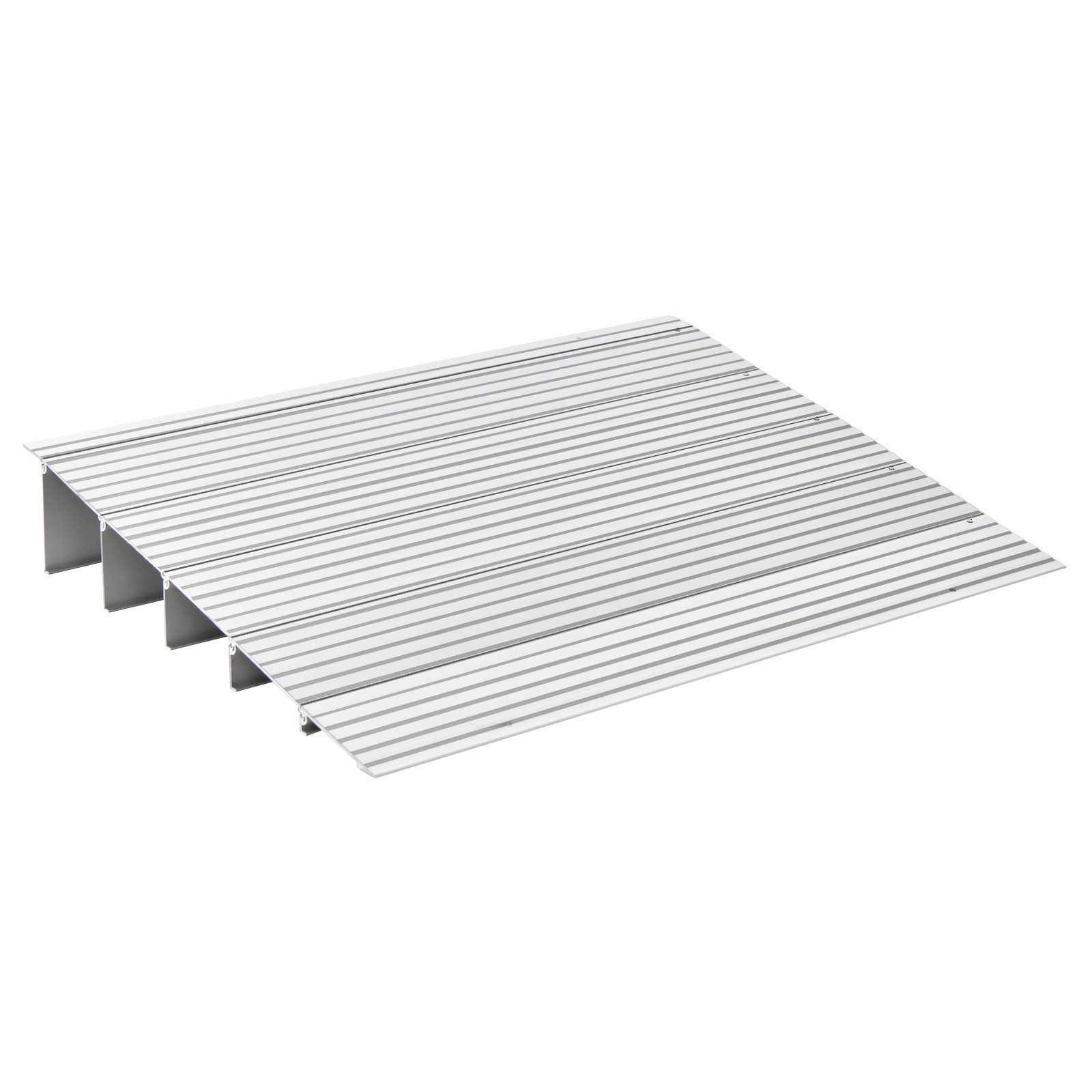 COSTWAY Auffahrrampe, verstellbar, rutschfest, bis zu 317kg, 13cm Höhe