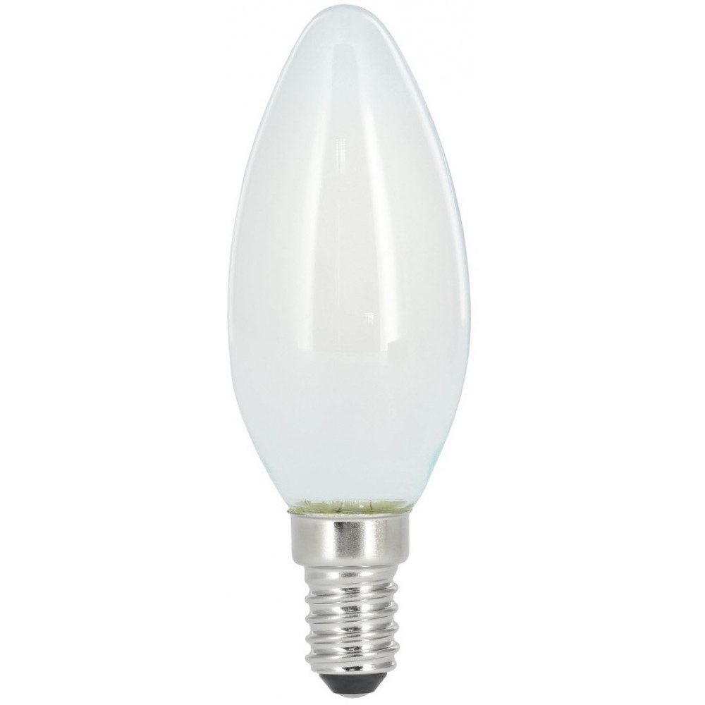 LED-Leuchtmittel Xavax LED-Filament E14 4W - Dimmbar Kerzenlampe