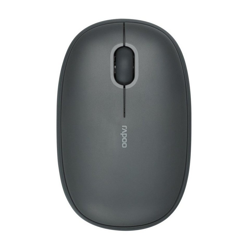 Rapoo M660 Silent Kabellose lautlose Multi-Mode-Maus, 2.4 GHz, 1300 DPI Maus  (Bluetooth, kabellos), Der optische Sensor der PC Maus verfügt über eine  Tracking-Engine mit 1300 DPI