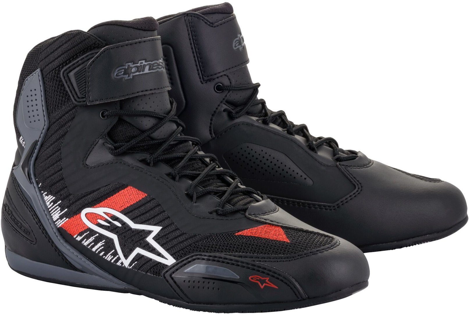 Alpinestars Faster-3 Rideknit Motorradschuhe Motorradstiefel perforiert