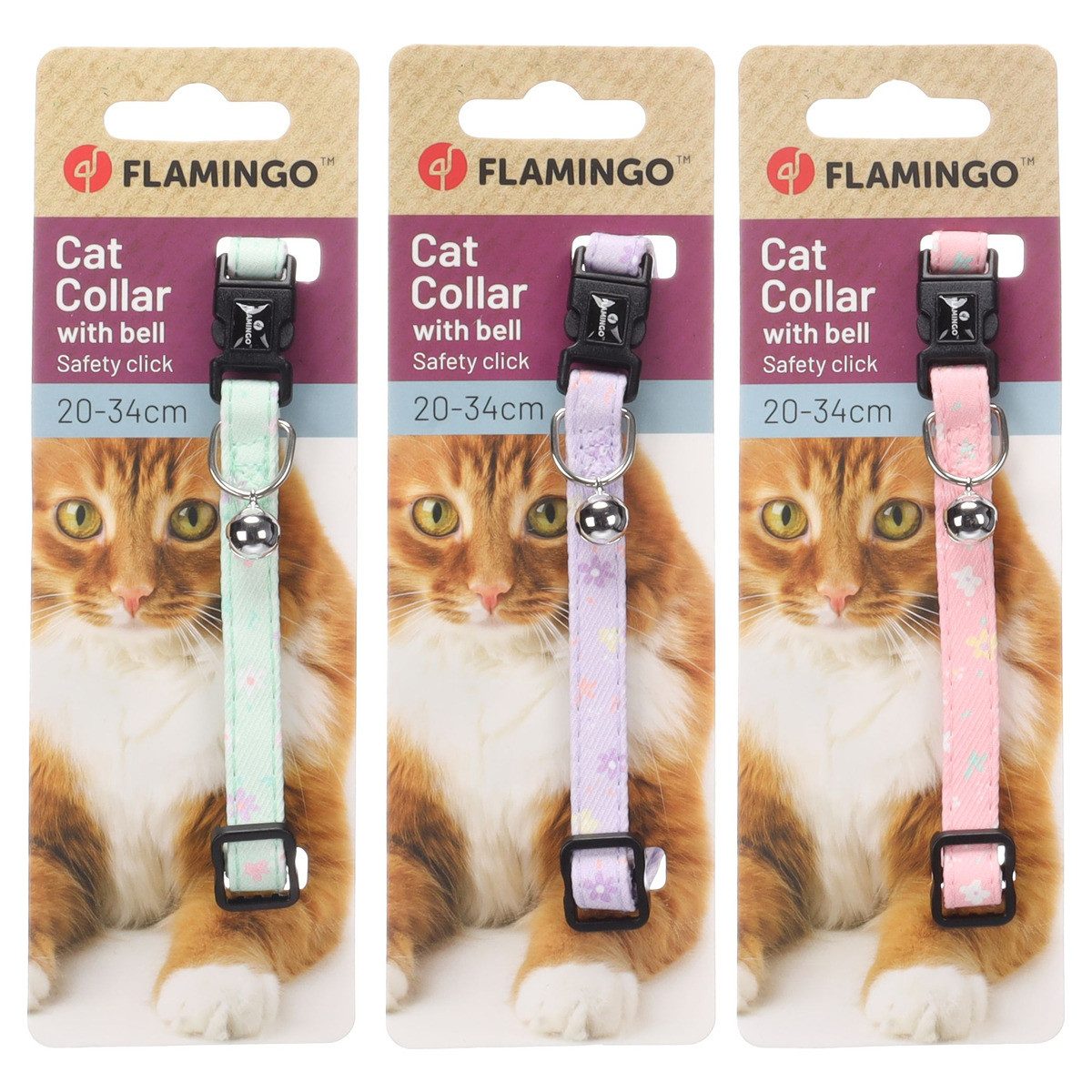 Flamingo Katzen-Halsband Katzen Halsband Ami