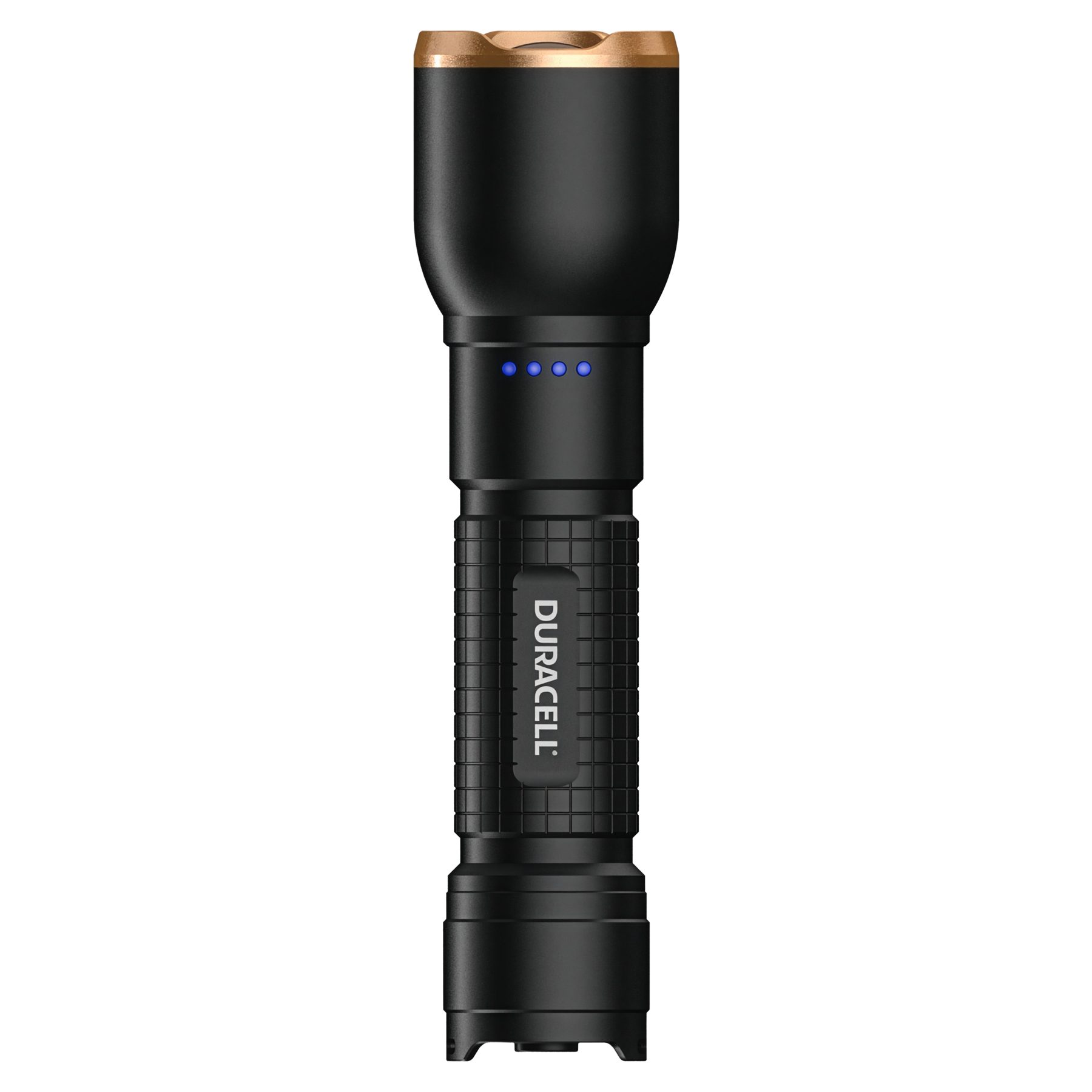 Duracell LED Taschenlampe DF2500R, High/Mid/ Low Focus-Funktion aufladbar USB-C in & out