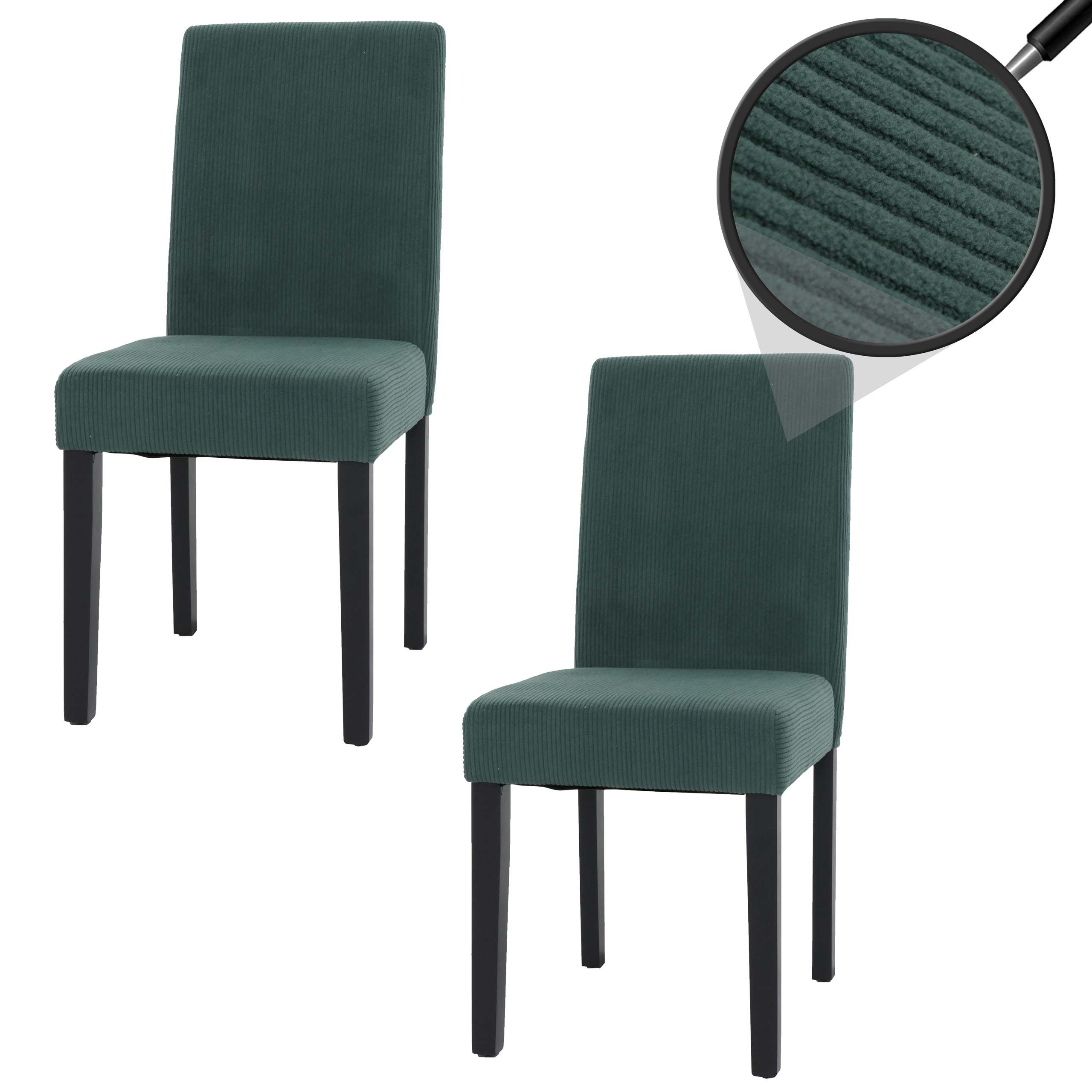 MCW Esszimmerstuhl Littau-C-2 (Set, 2 St), Stuhlbeine aus Massivholz, Rutsc günstig online kaufen