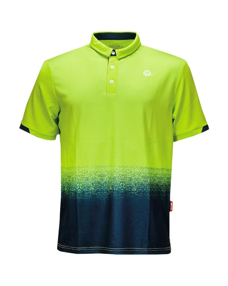 Oliver Poloshirt Arona grün/blau Herren