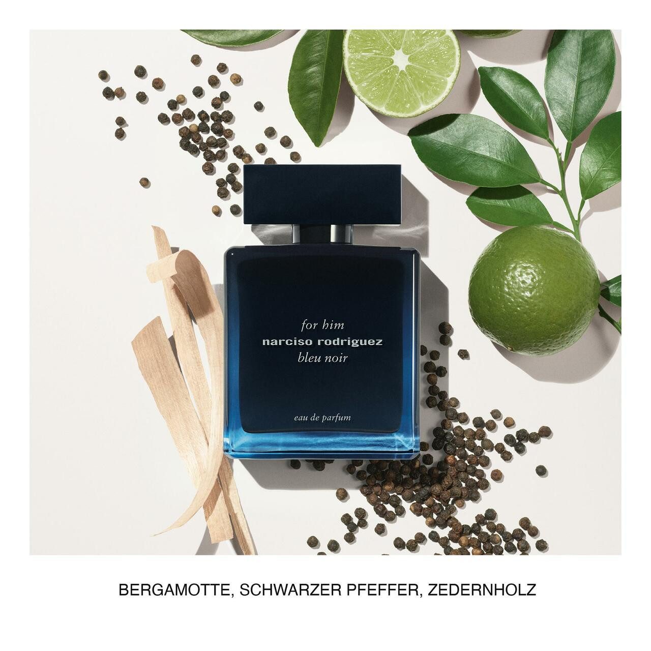 Narcisco Rodriguez Eau de Parfum For Him Bleu Noir EdP Nat. Spray, Herrenduft